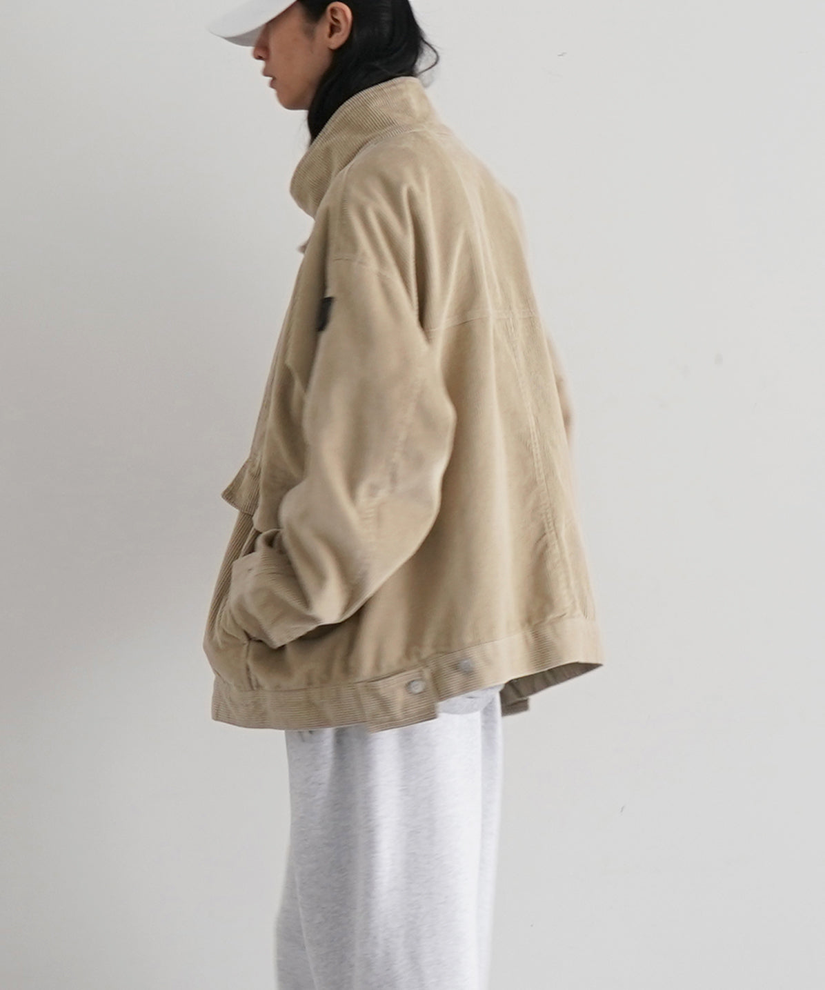 PHINGERIN Trad cord  jacket "A:BEIGE"