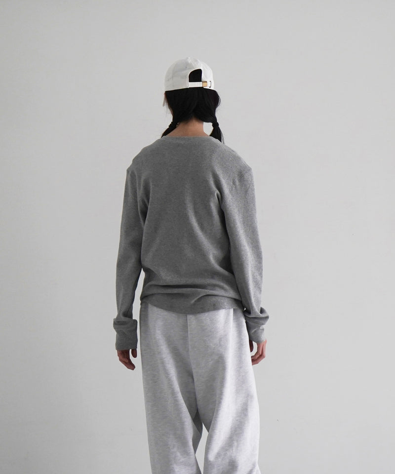 entire studios Thermal long sleeve "GREY MARLE"