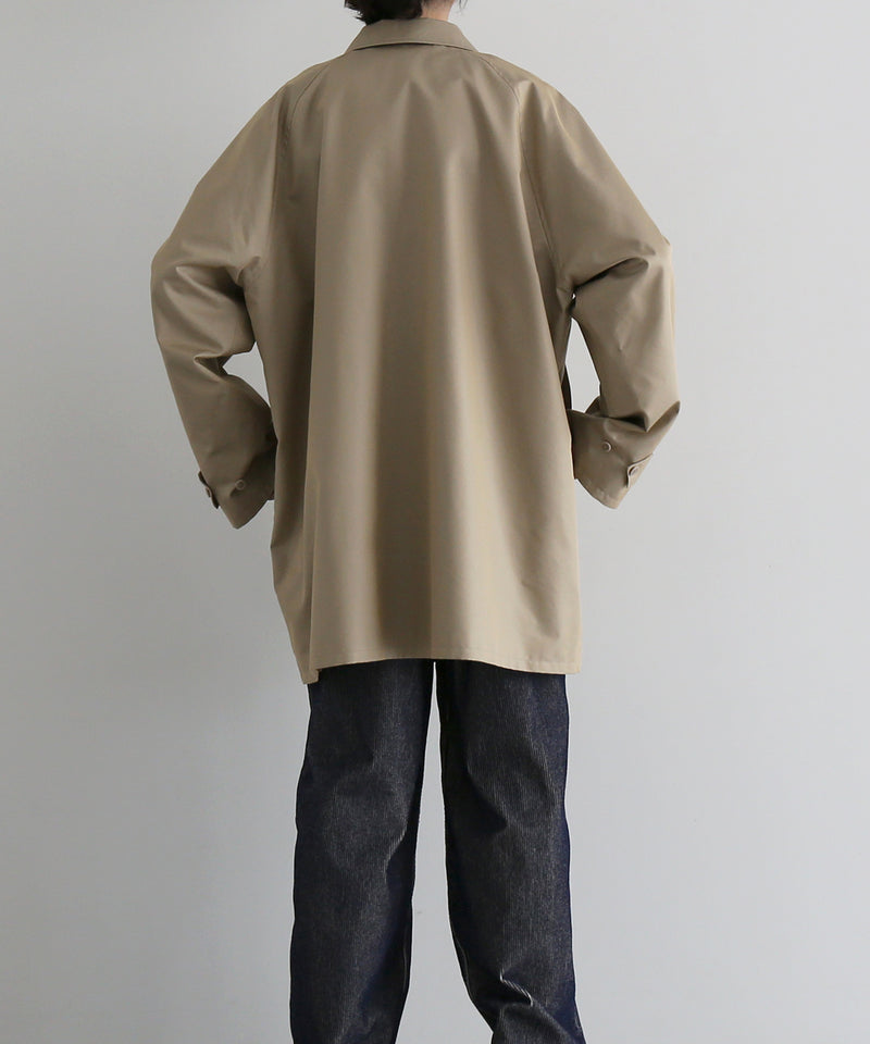 REVERBERATE Trench coat short - pl “BEIGE"