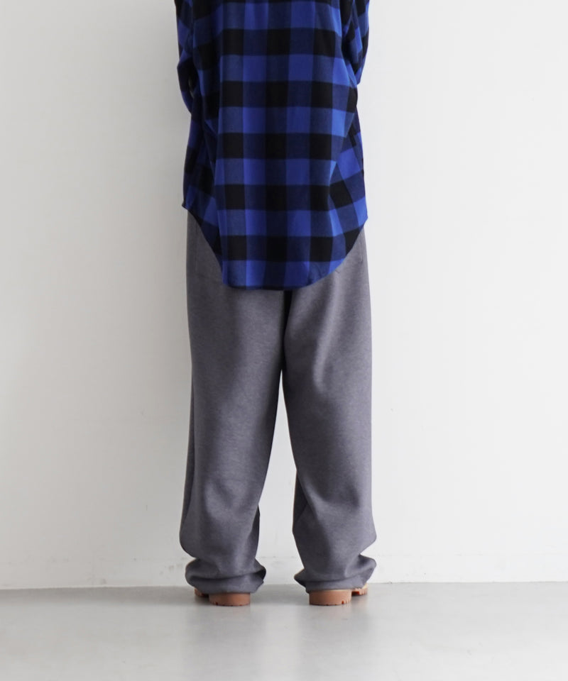 【EXCLUSIVE】NEONSIGN Wide tech slacks "TOP BLACK"
