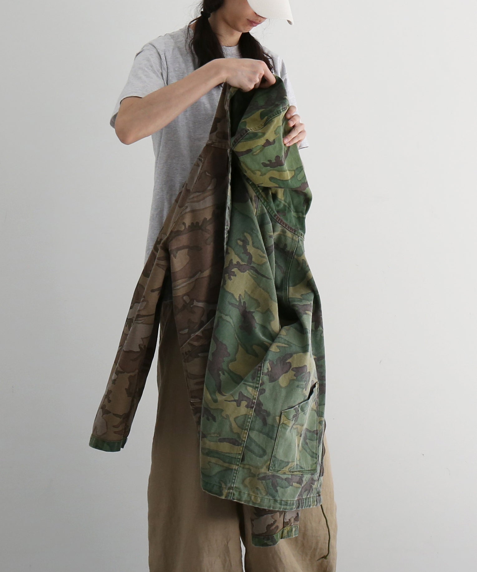 NEEDLES【ニードルズ】reversible hooded coat - camo twill 