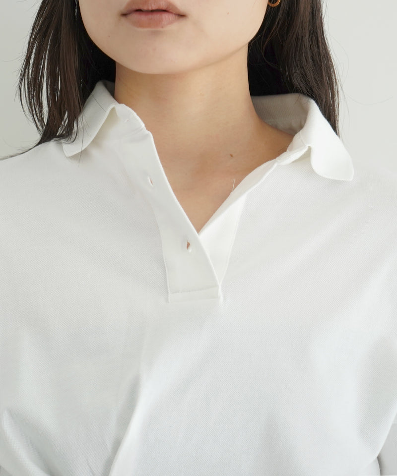 Gimaguas Lady polo "WHITE"