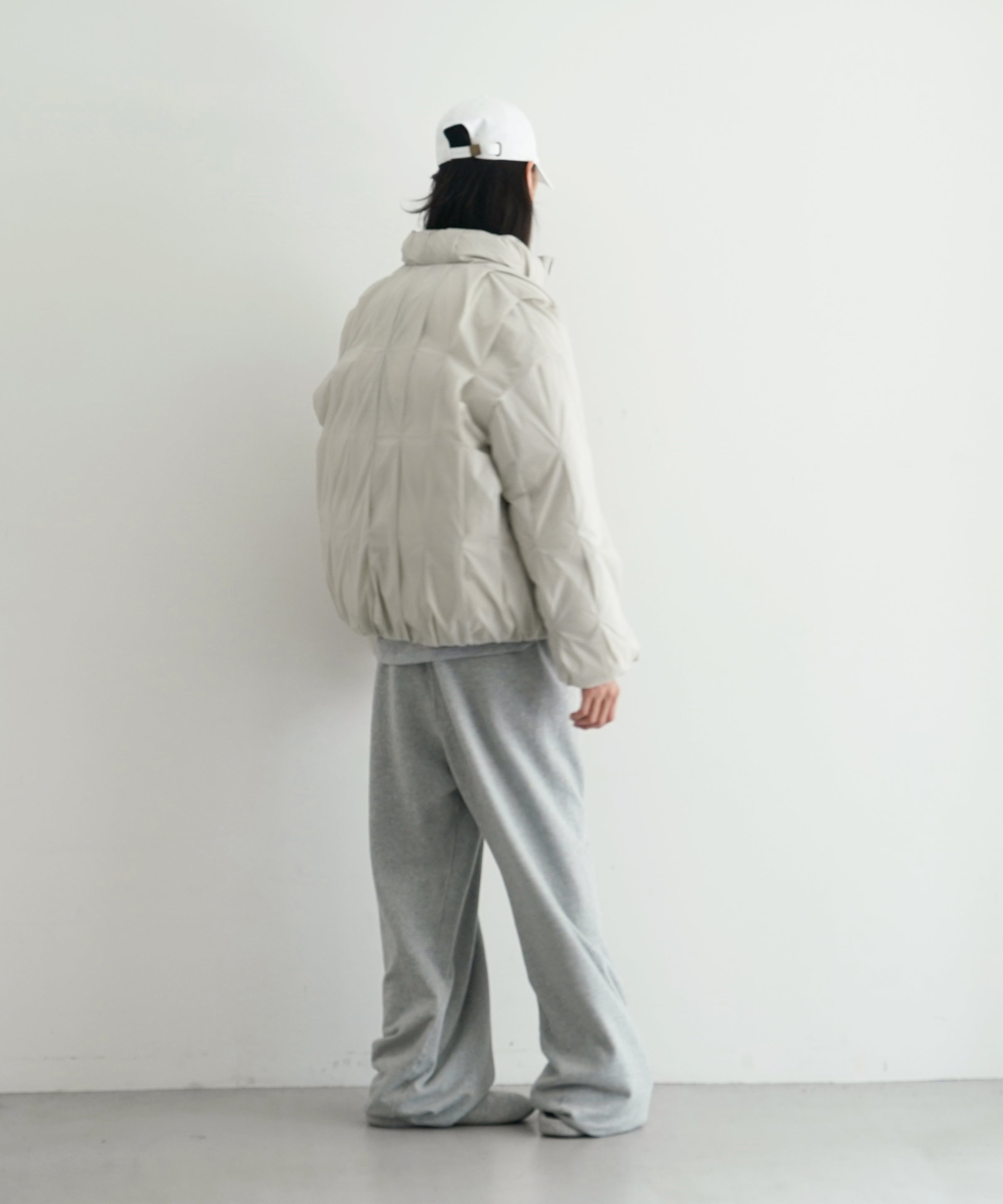 POST ARCHIVE FACTION(PAF) Cocoon Down "LIGHT GREY"