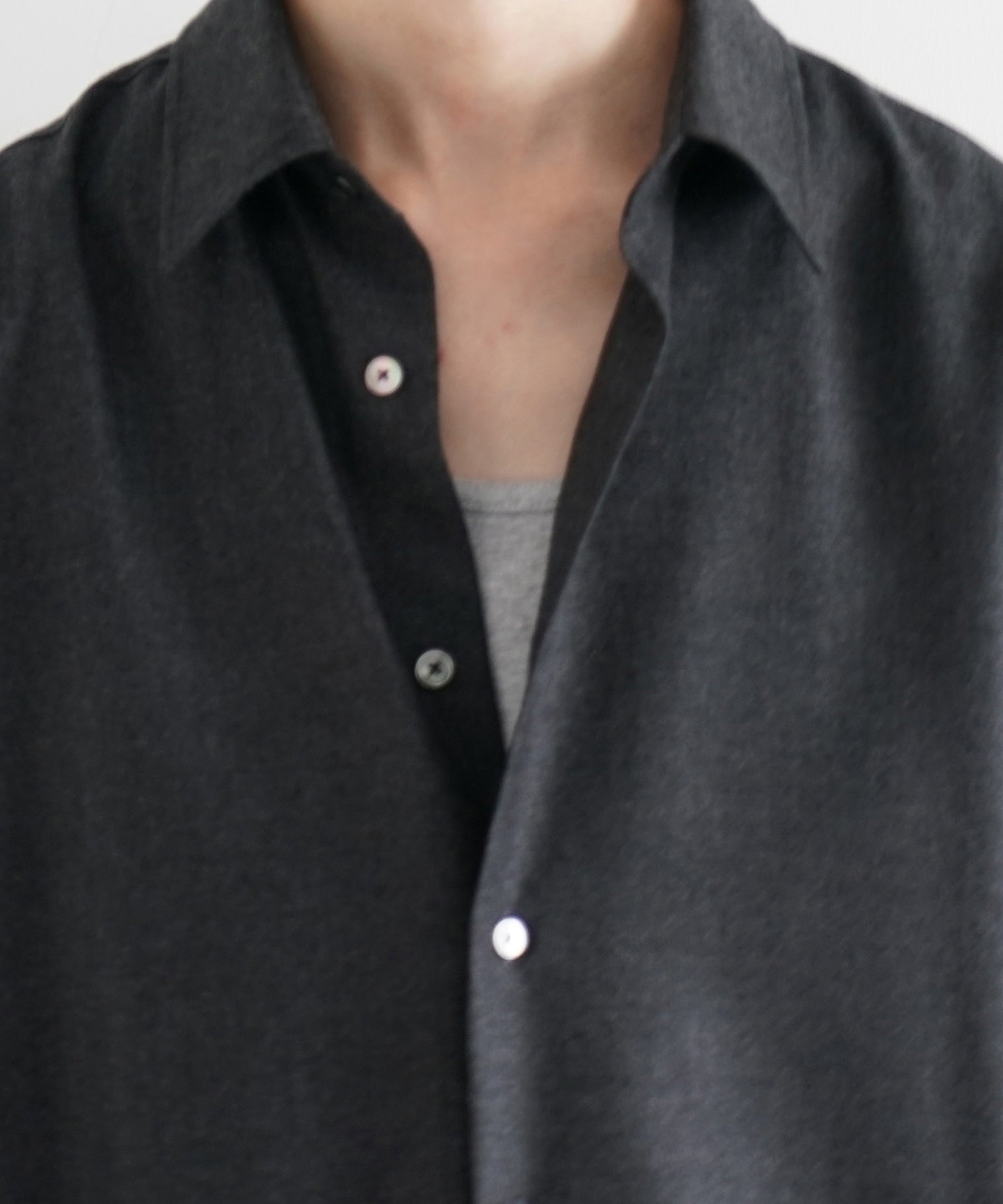 AURALEE【オーラリー】Super light wool shirt 