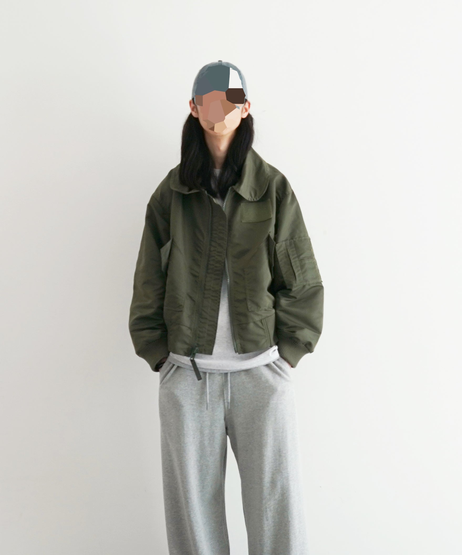 KOOKY ZOO G.i flight jacket type1 "KHAKI"