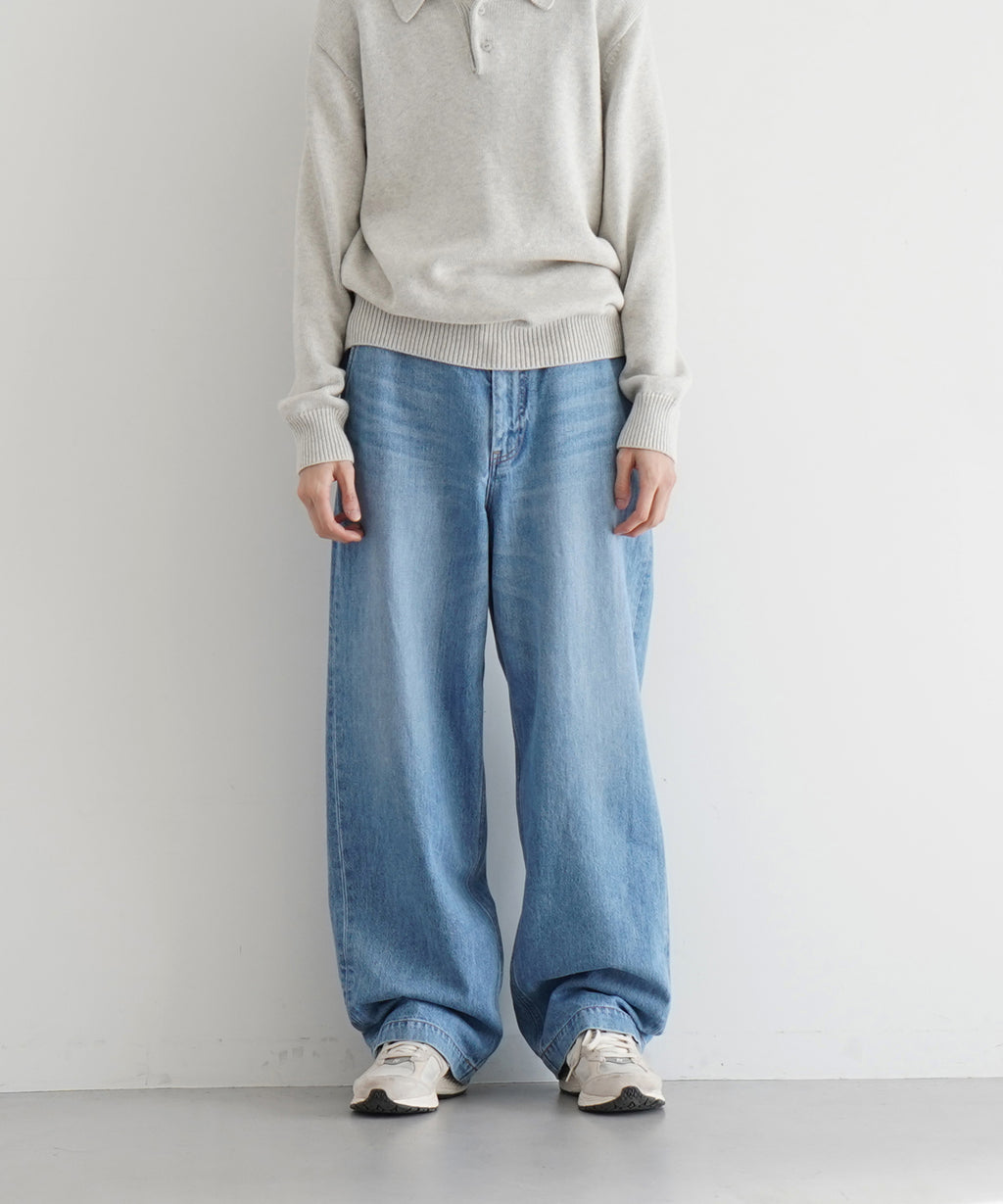 order【オーダー】loose denim pants used 
