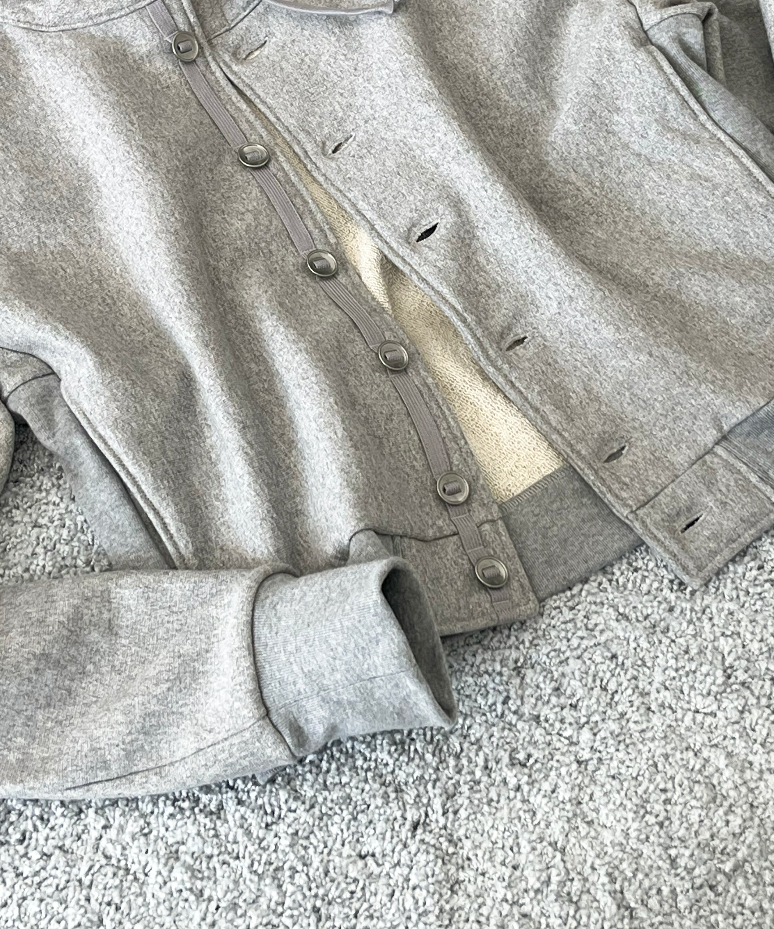 OPPOSE DUALITY Para hoodie "GRAY"