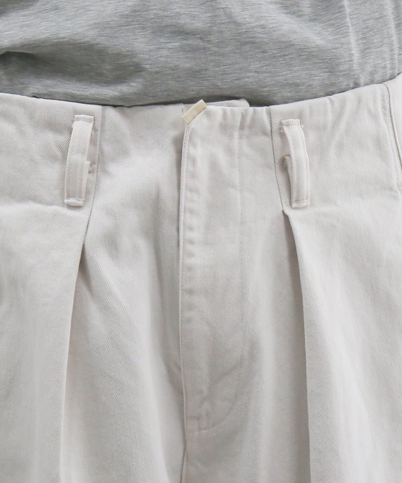 saby Tuck-baggy type 3 - surface dyeing denim -  "FADE PINK"