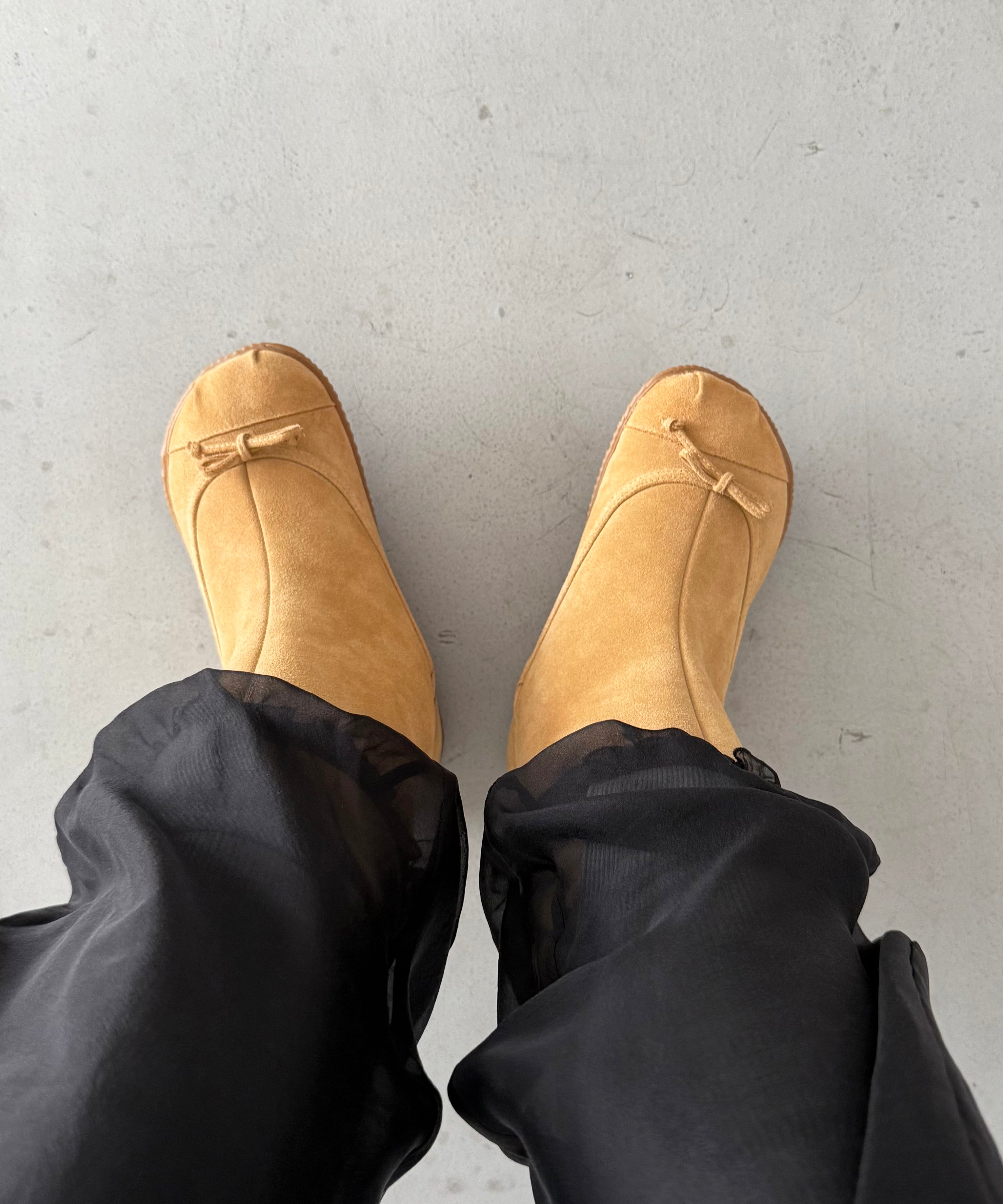ABRA Tall baby boot "BEIGE SUEDE"