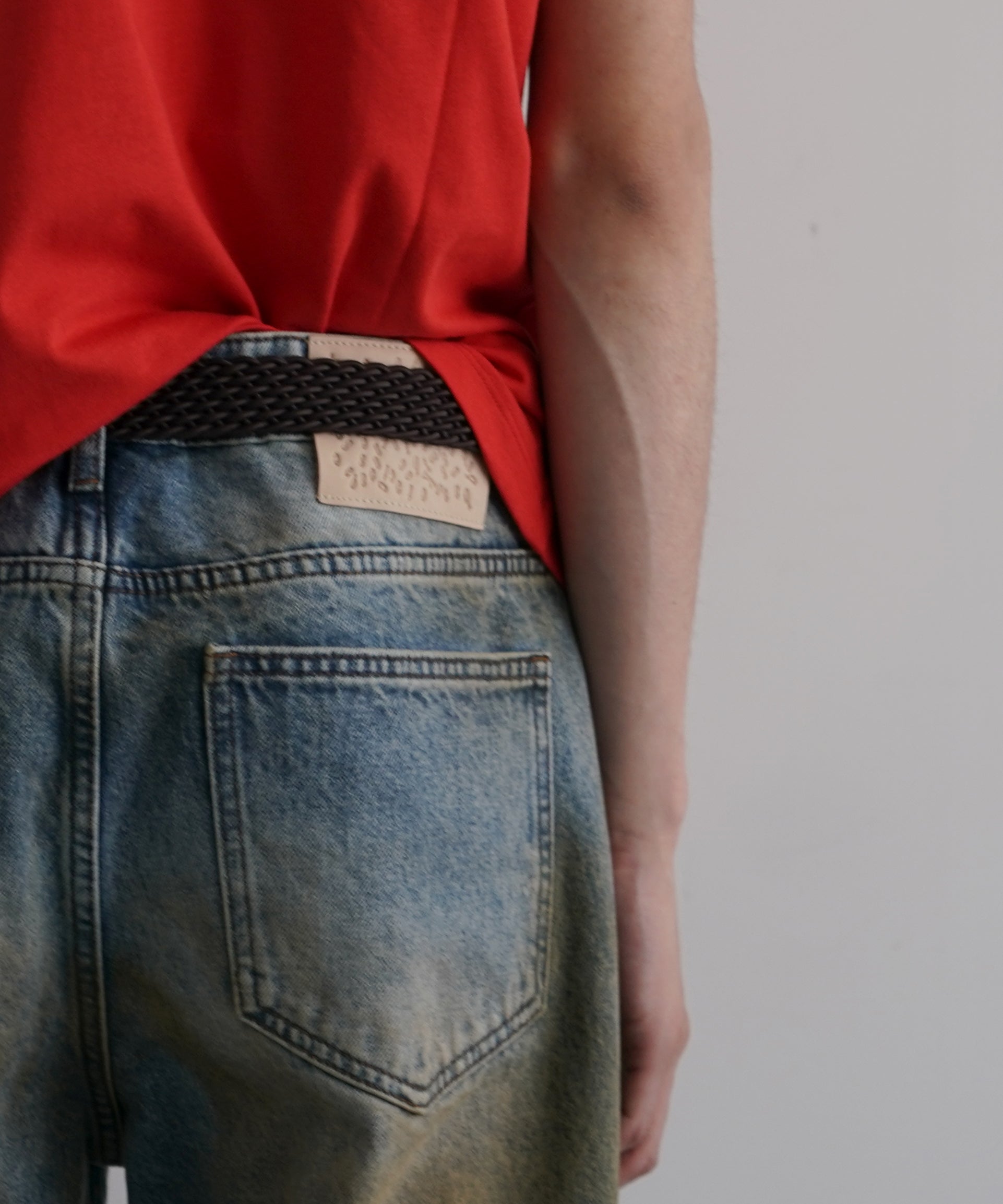Basketcase Lax flair denim mud wash "BLUE/DIRT"