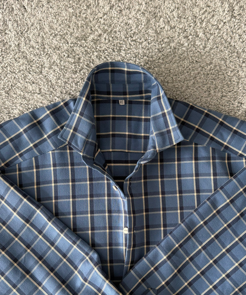 Baserange Claude shirt "EUREKA PLAID"