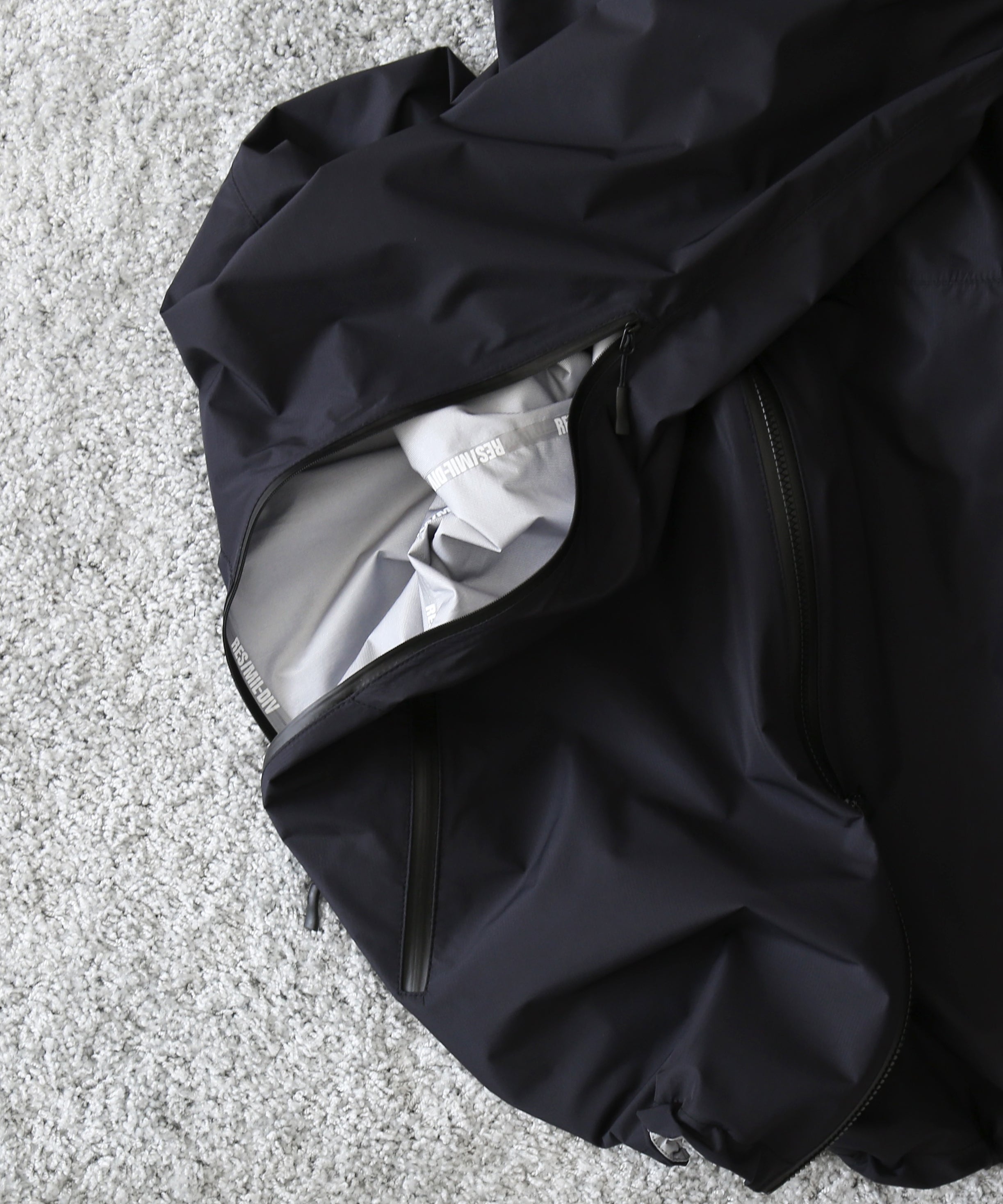 PHINGERIN Cumalice shell jacket resmildiv "B:BLACK"