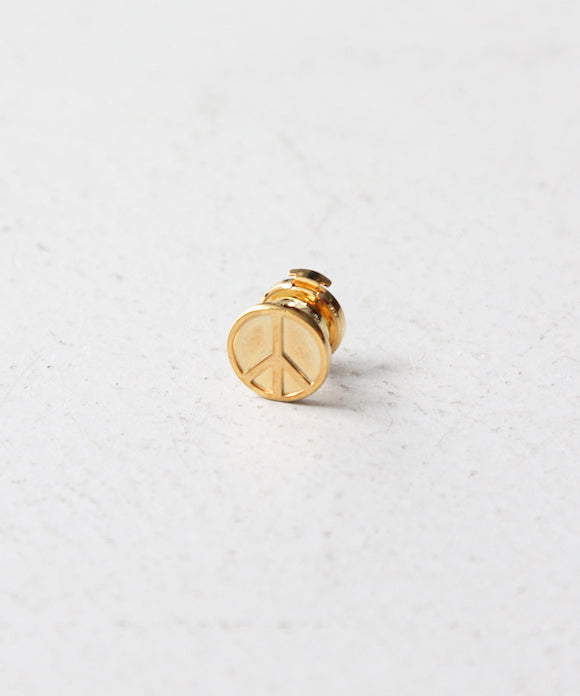 NEEDLES Pin - Gold Plate "Peace" "GOLD"