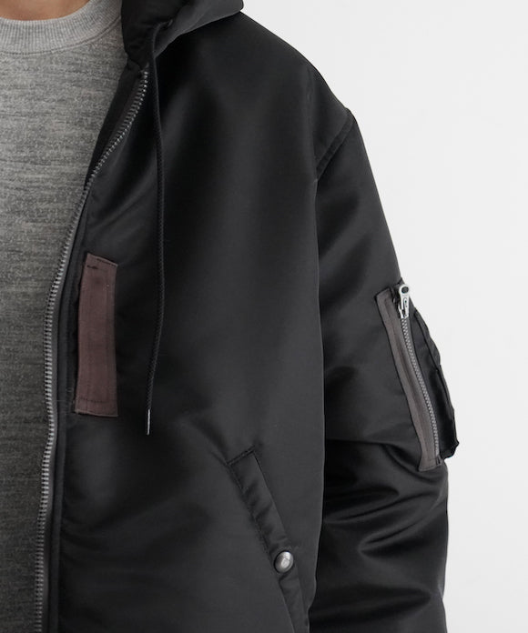 UNUSED【アンユーズド】us2348 ma-1 hooded jacket 