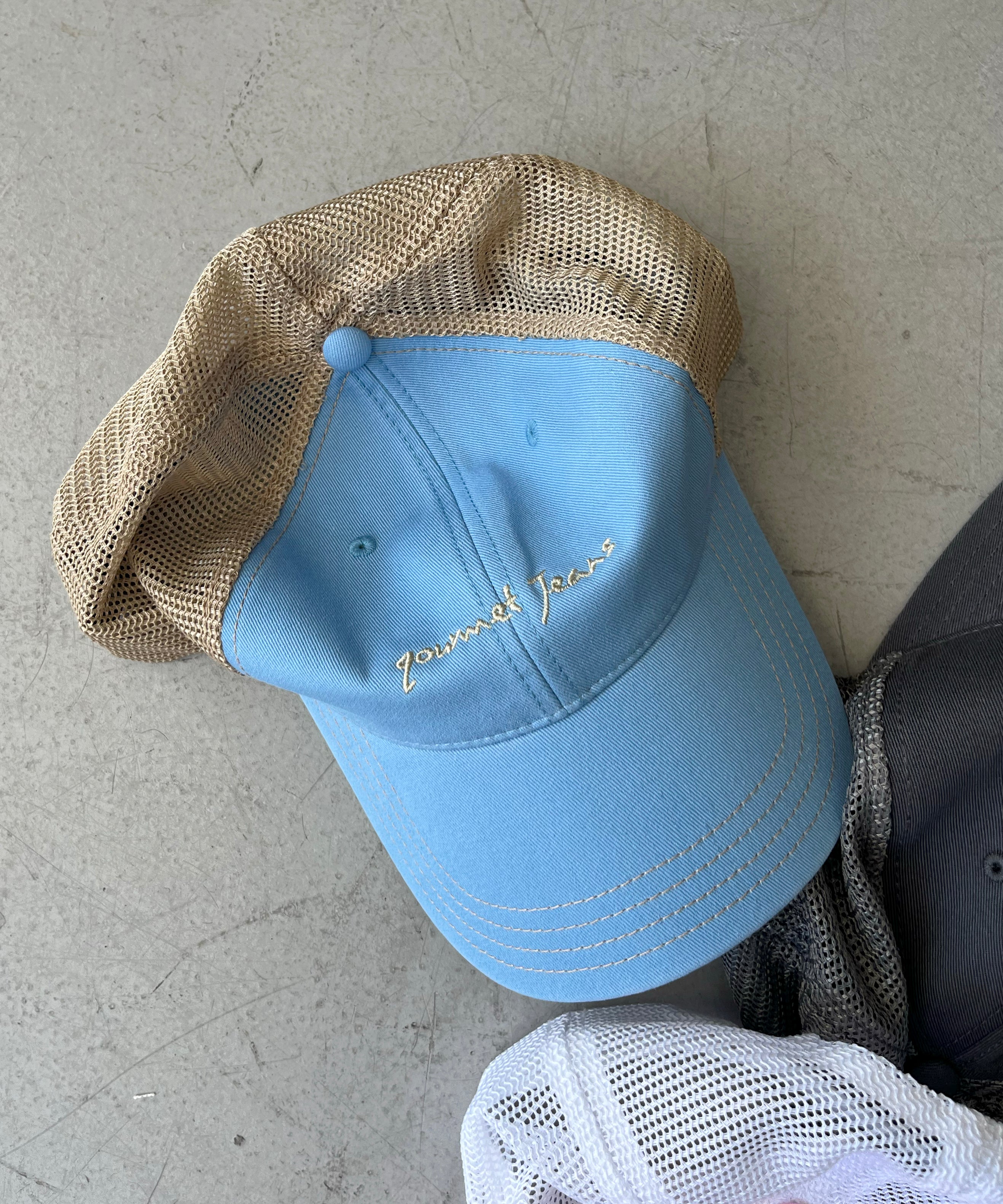 zikka7166　gourmet jeans gourmet jeans【グルメジーンズ】【EXCLUSIVE】Mesh cap gourmet