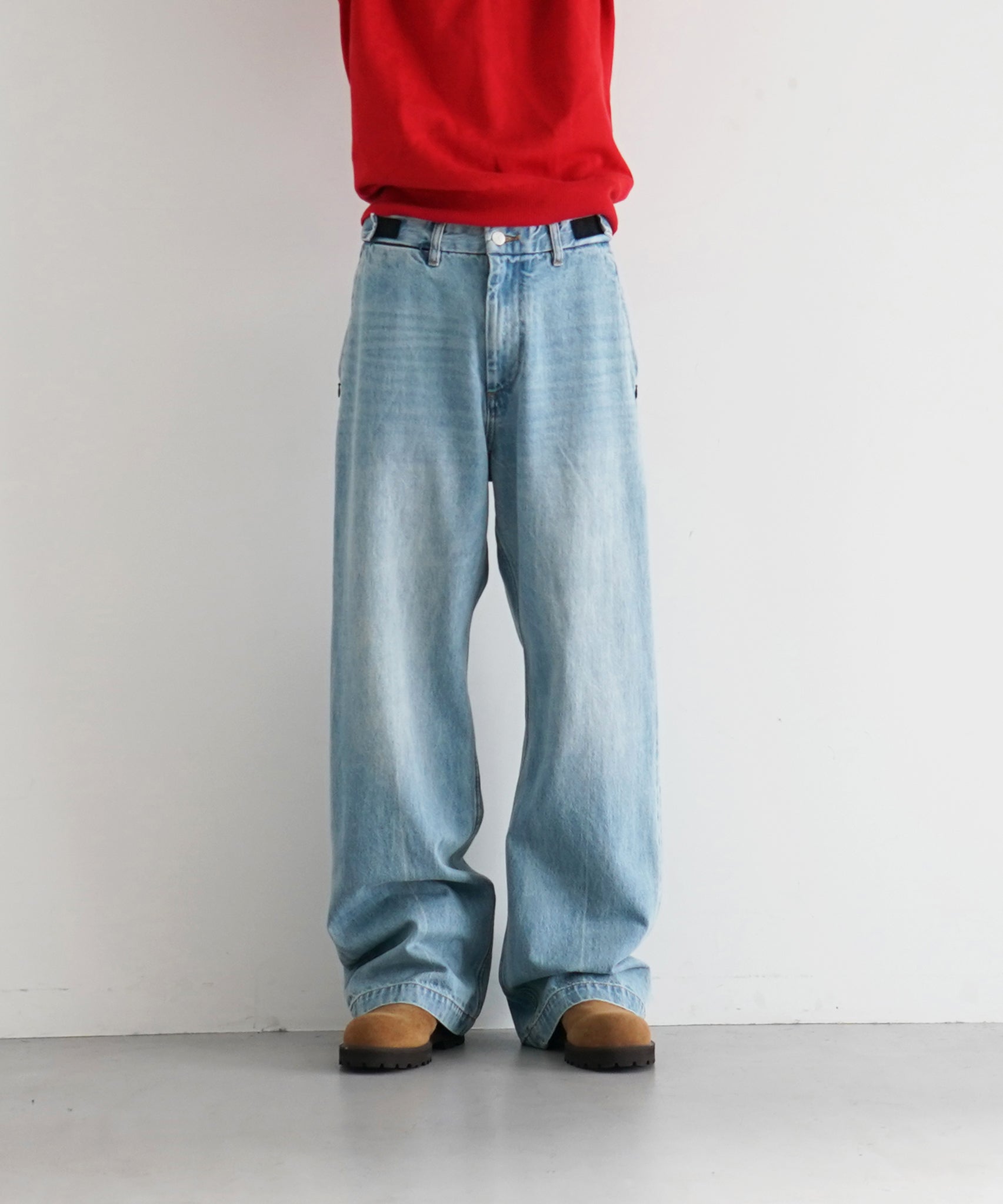 KAIKO The denim loose fit vintage "BLACK"