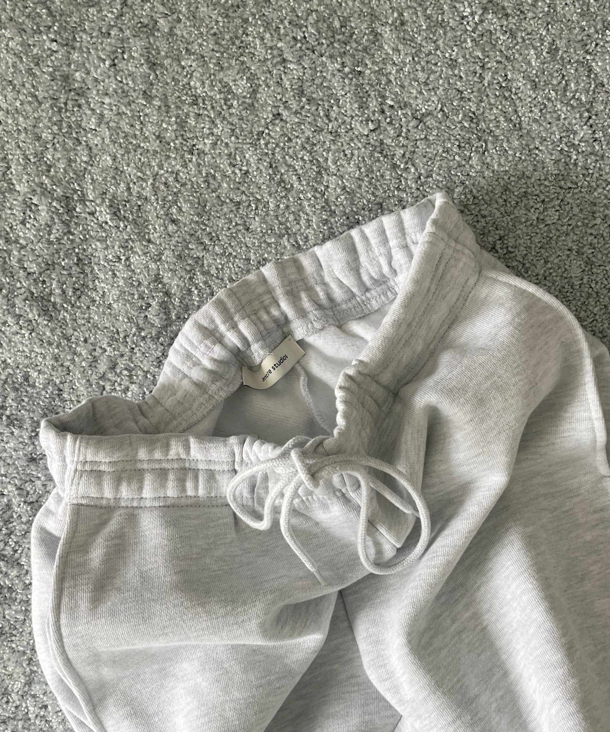 ENTIRE STUDIOS Straight leg sweatpant "HEATHER GREY"