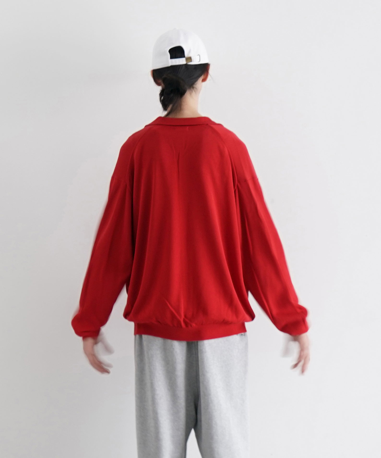 crepuscule【クレプスキュール】【EXCLUSIVE】Open collar knit shirt