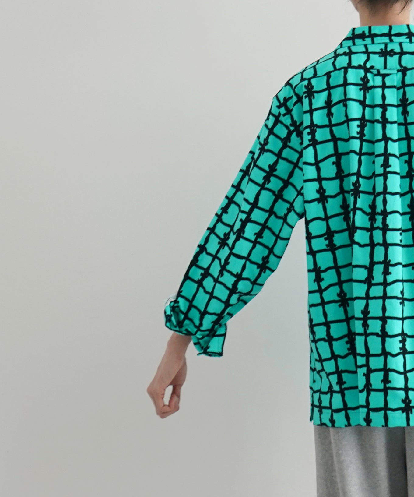 COTTON PAN ゴッサム ネルシャツ "MINT GREEN"