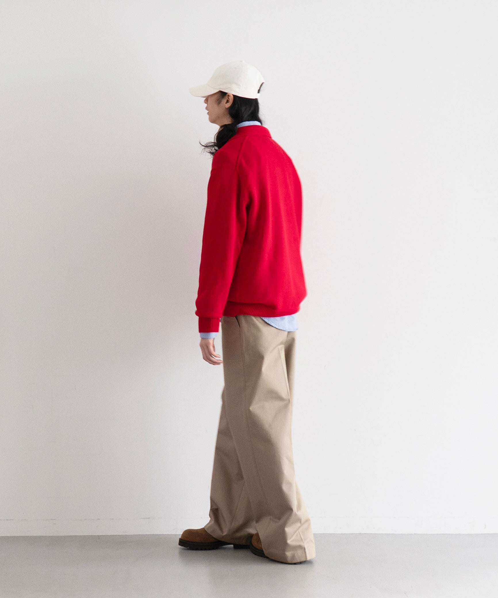 KAIKO【カイコー】Knit polo shirt 