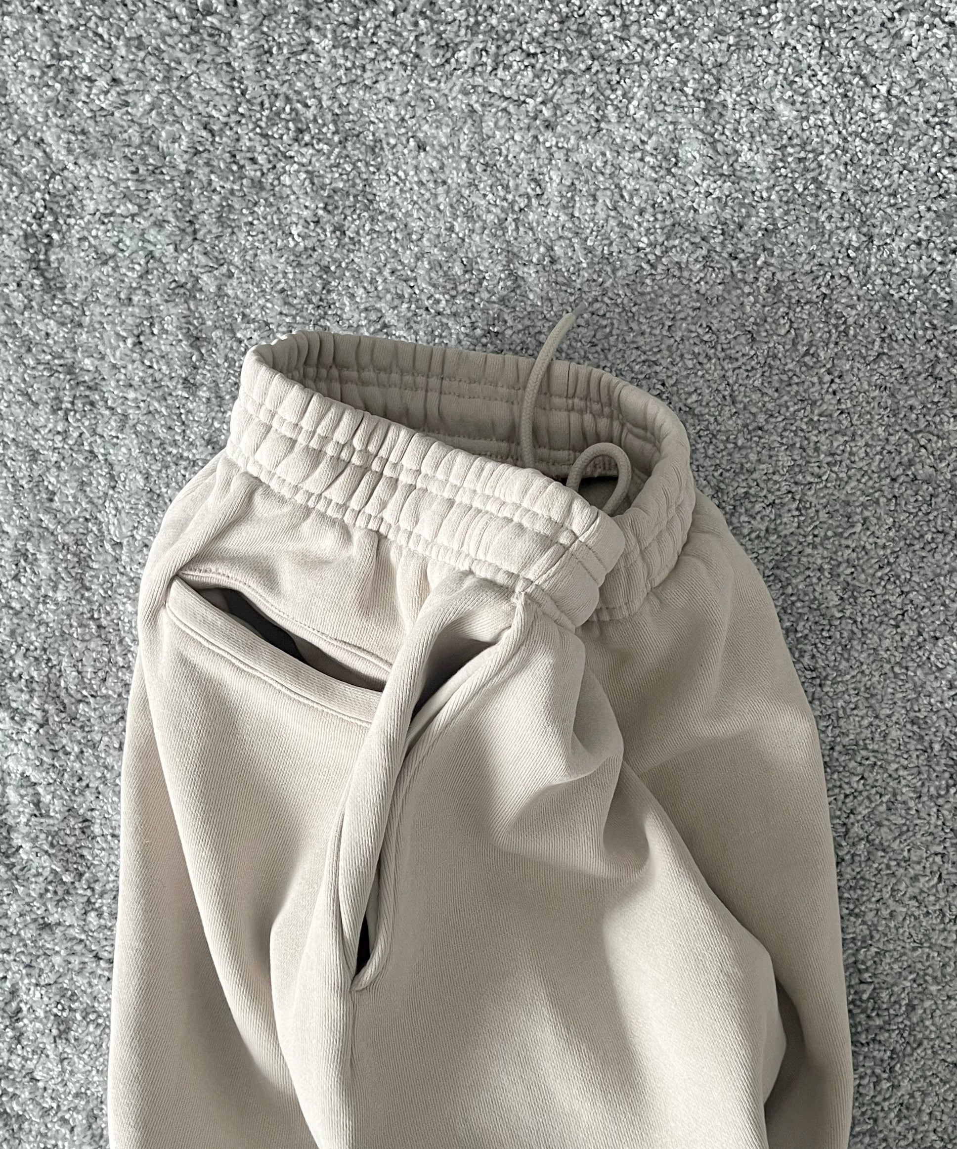 ENTIRE STUDIOS Full sweatpant "GREY MARLE"