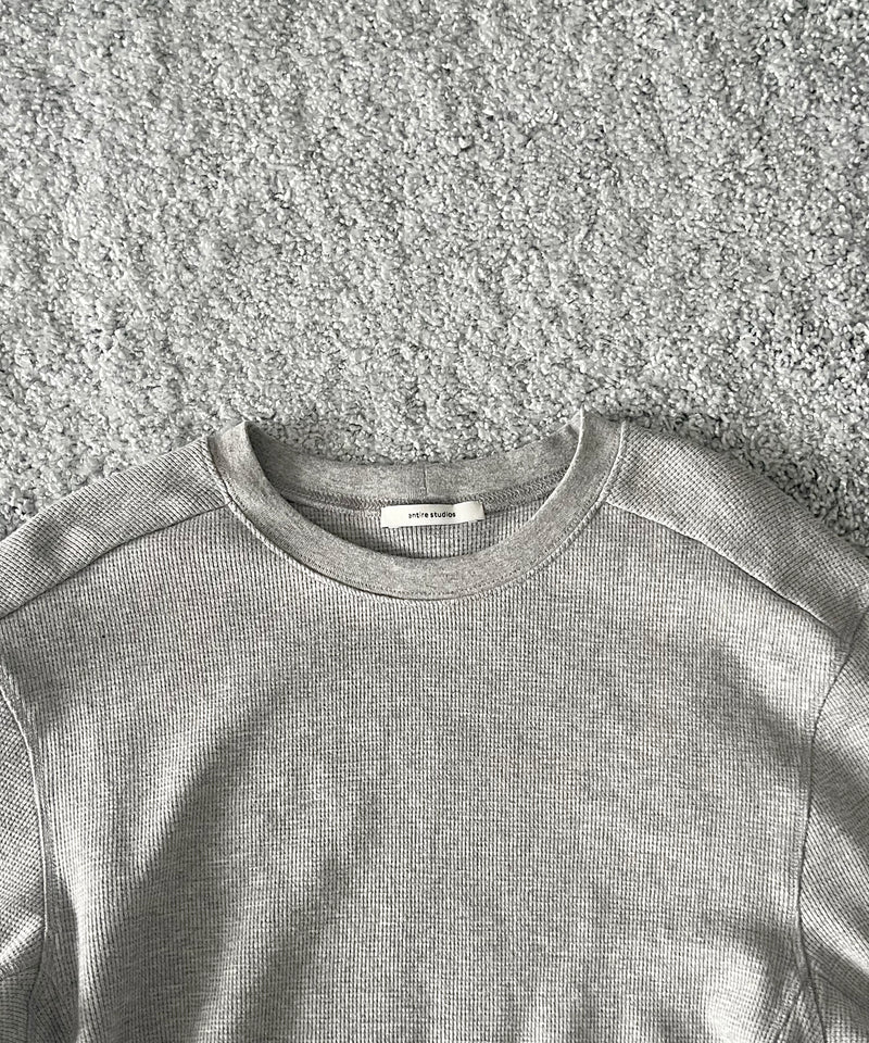 entire studios Thermal long sleeve "GREY MARLE"