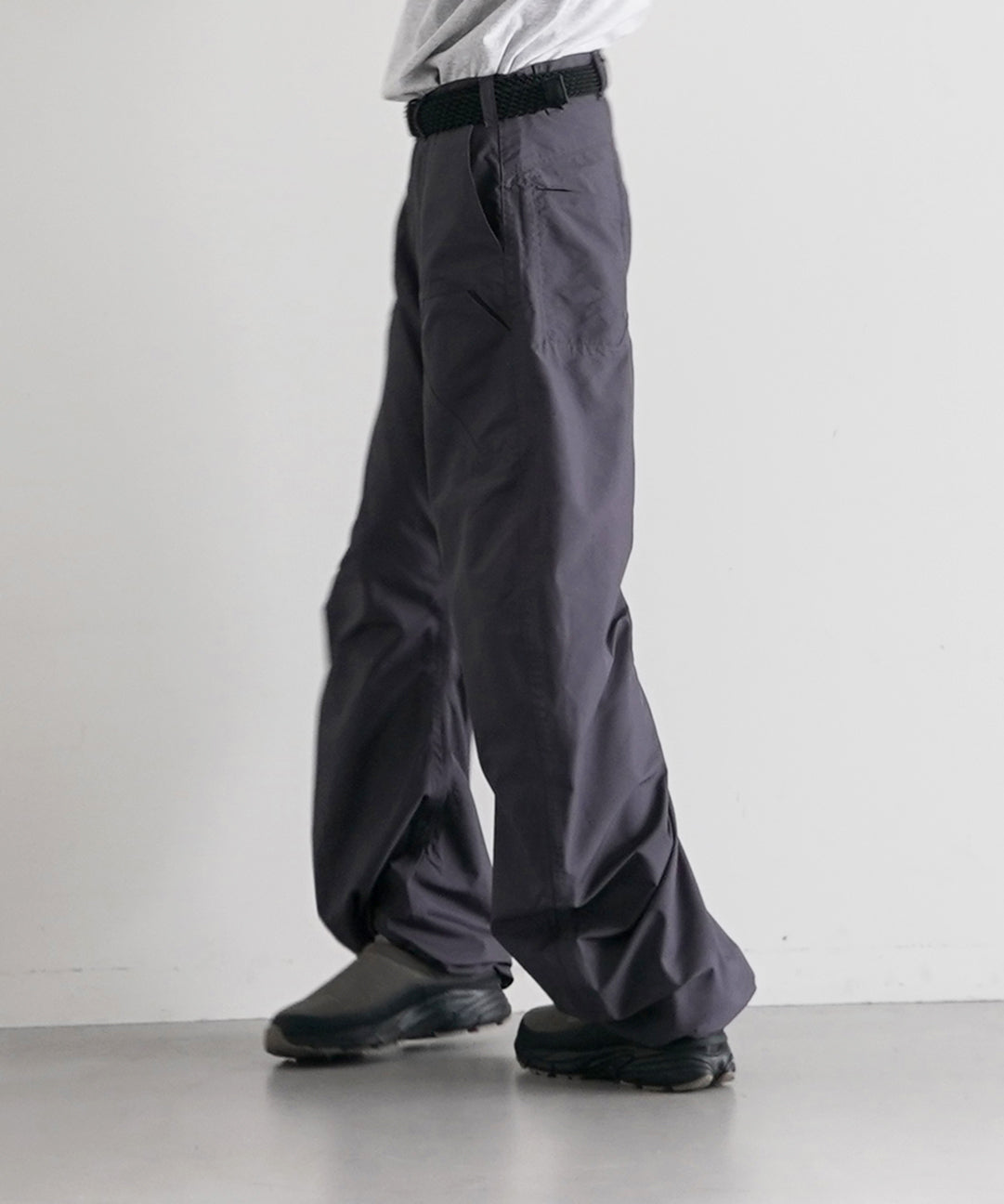 OPPOSE DUALITY 6Pocket panel twist trousers "GRAY"