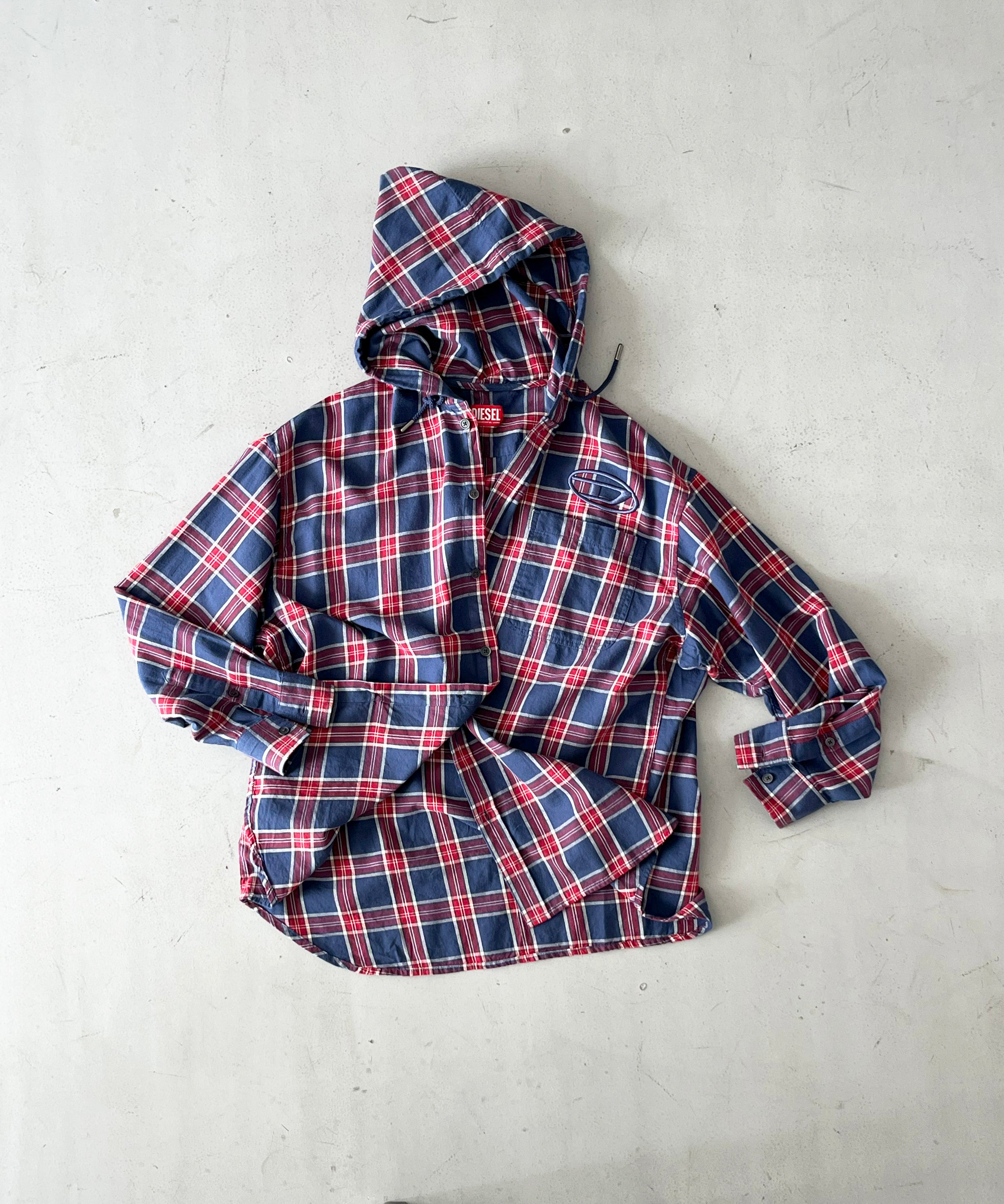 DIESEL S-dewny-hood-ajfi "BLUE×RED"