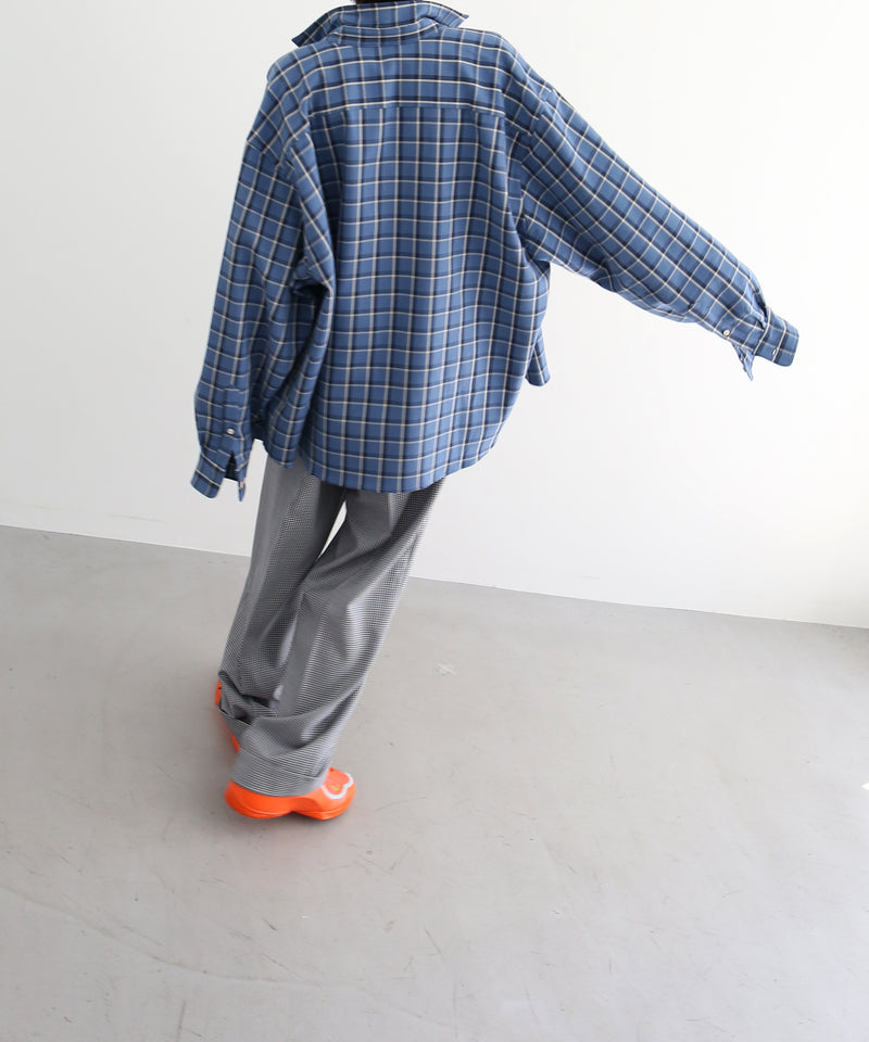 Baserange Claude shirt "EUREKA PLAID"