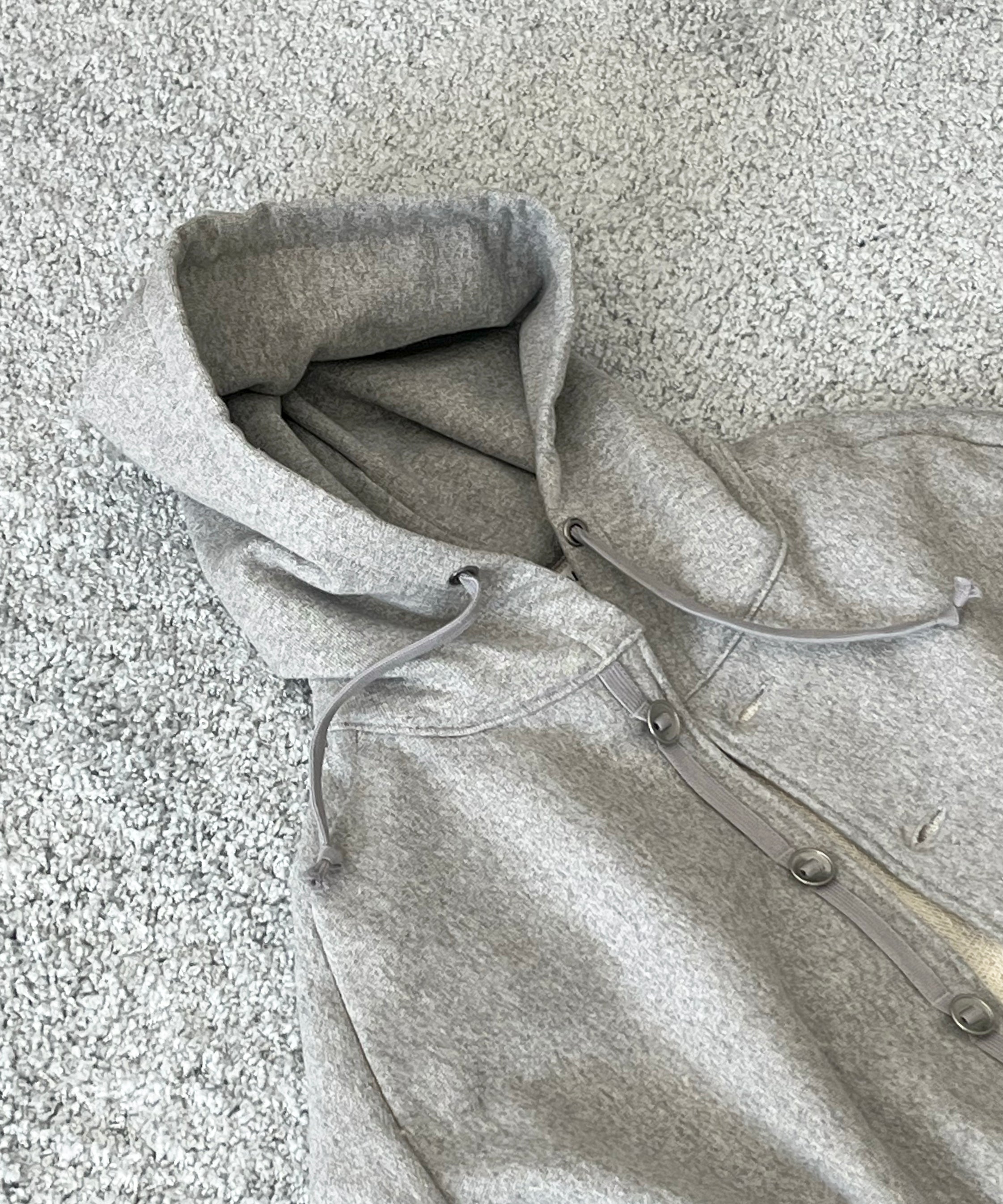 OPPOSE DUALITY Para hoodie "GRAY"