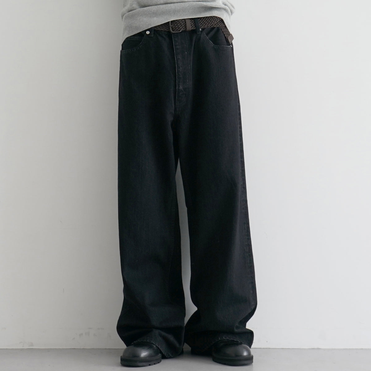 ensou.【エンソウ】wide big-e 4pk jeans-washed 