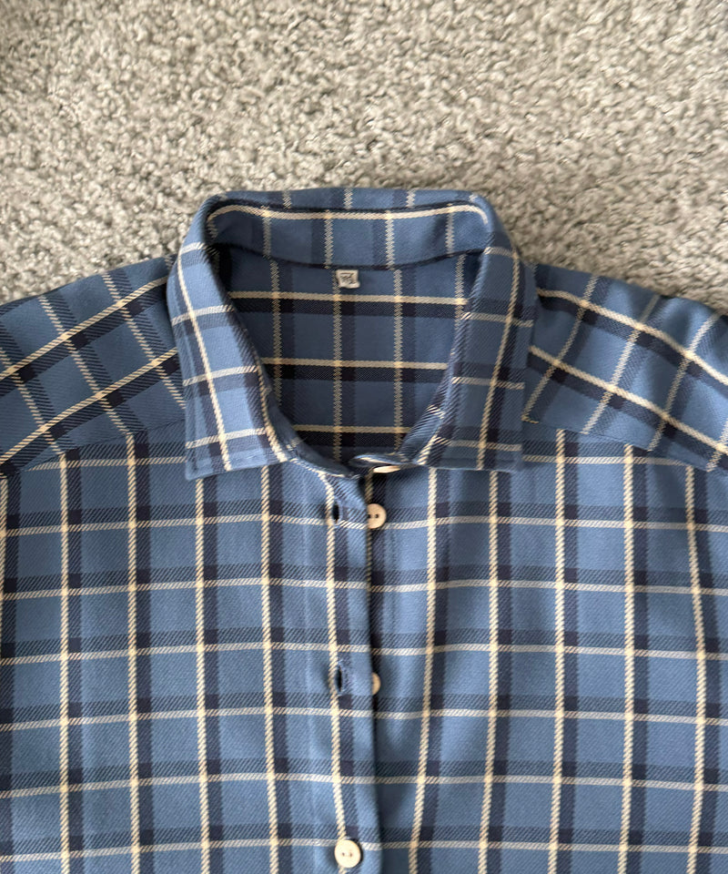 Baserange Bent shirt "EUREKA PLAID"