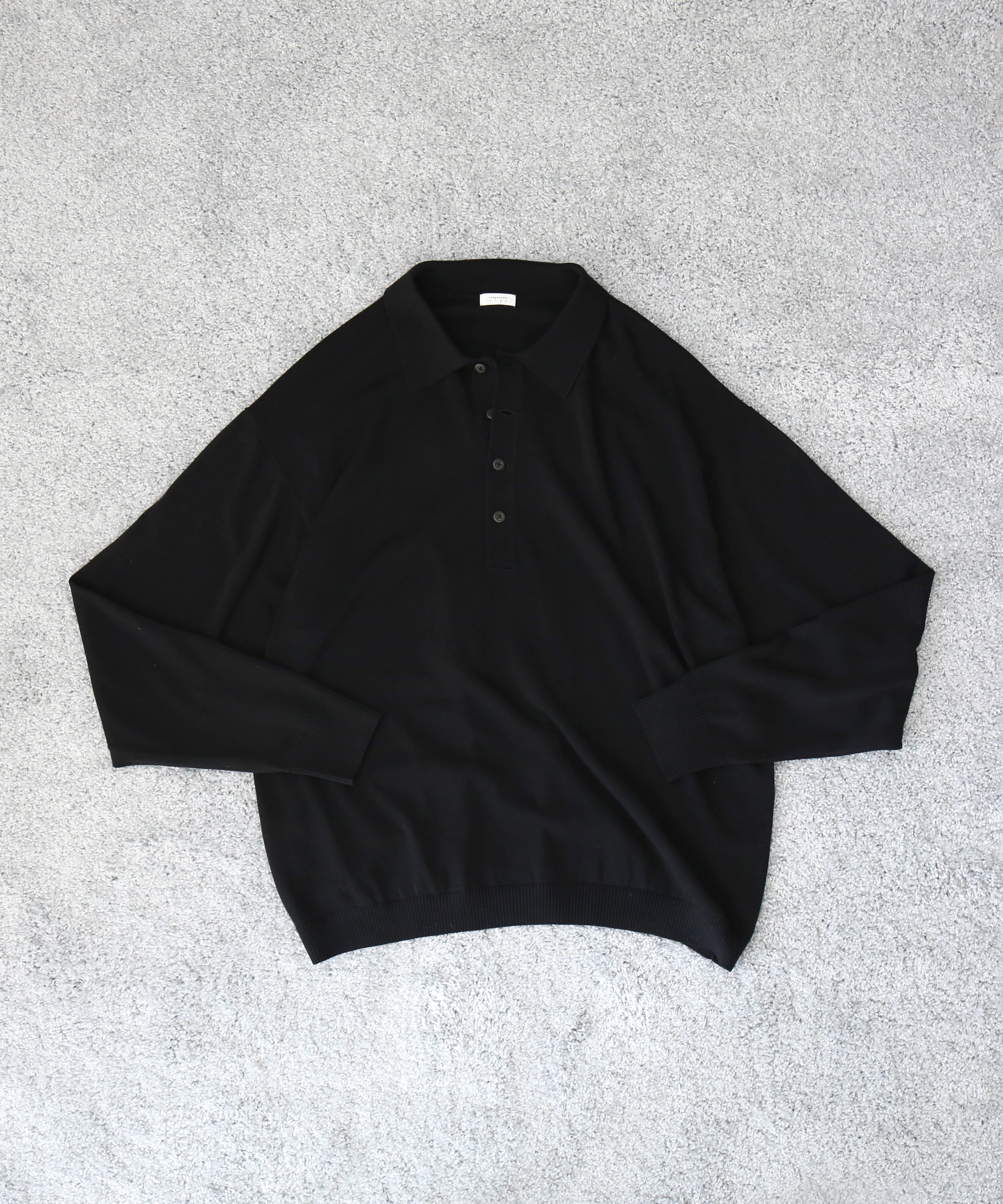 EXCLUSIVE】crepuscule【クレプスキュール】L/s polo 
