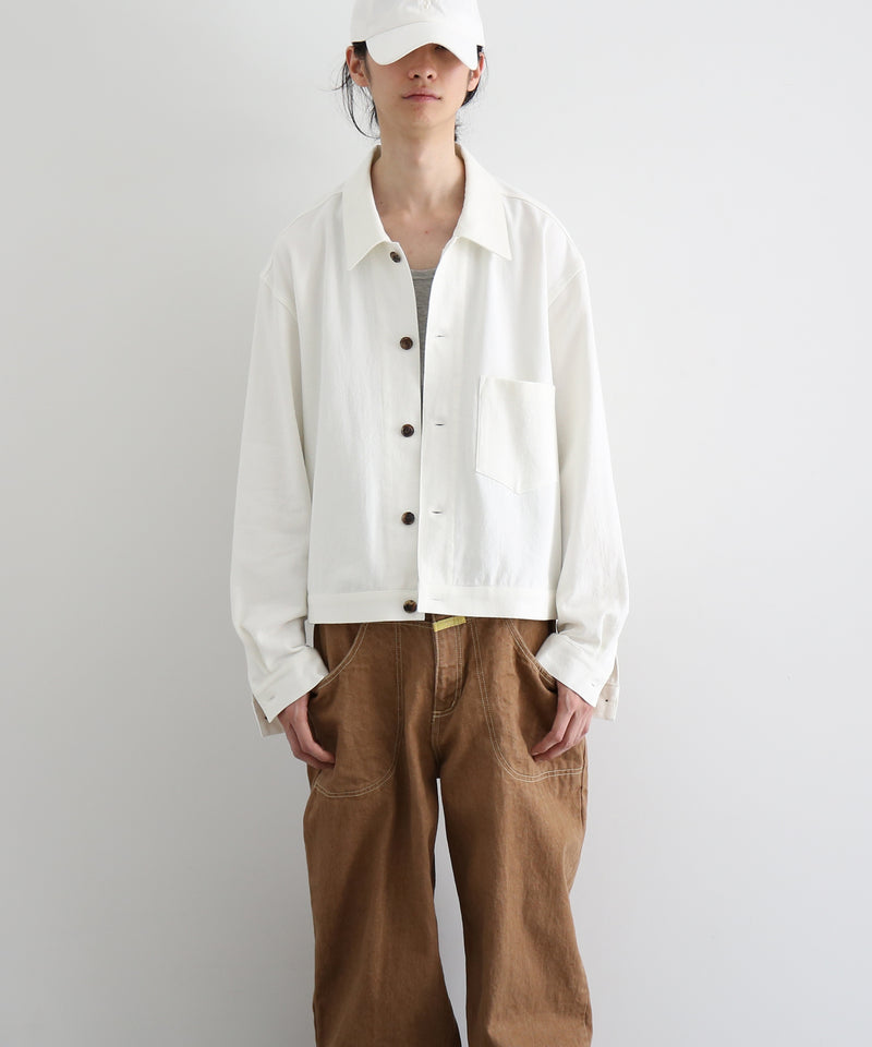 URU Trucker jacket "WHITE"