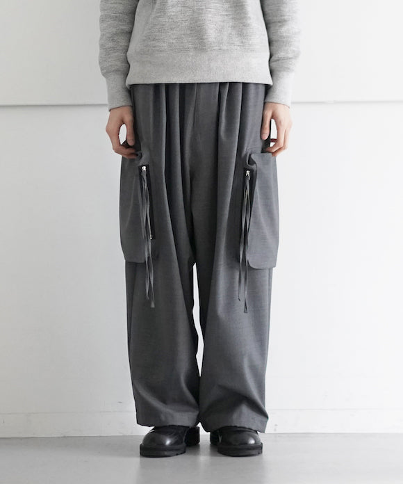 my beautiful landlet CARGO PANTS "GRAY"