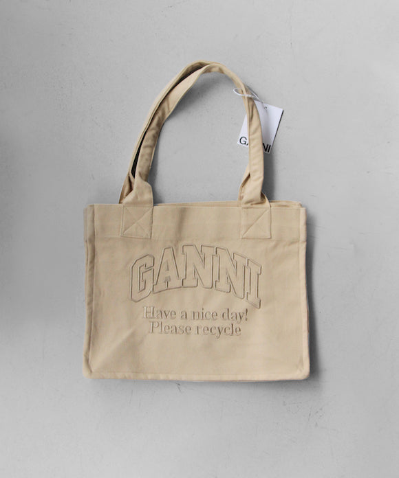 GANNI Large Easy Shopper Denim "DENIM"