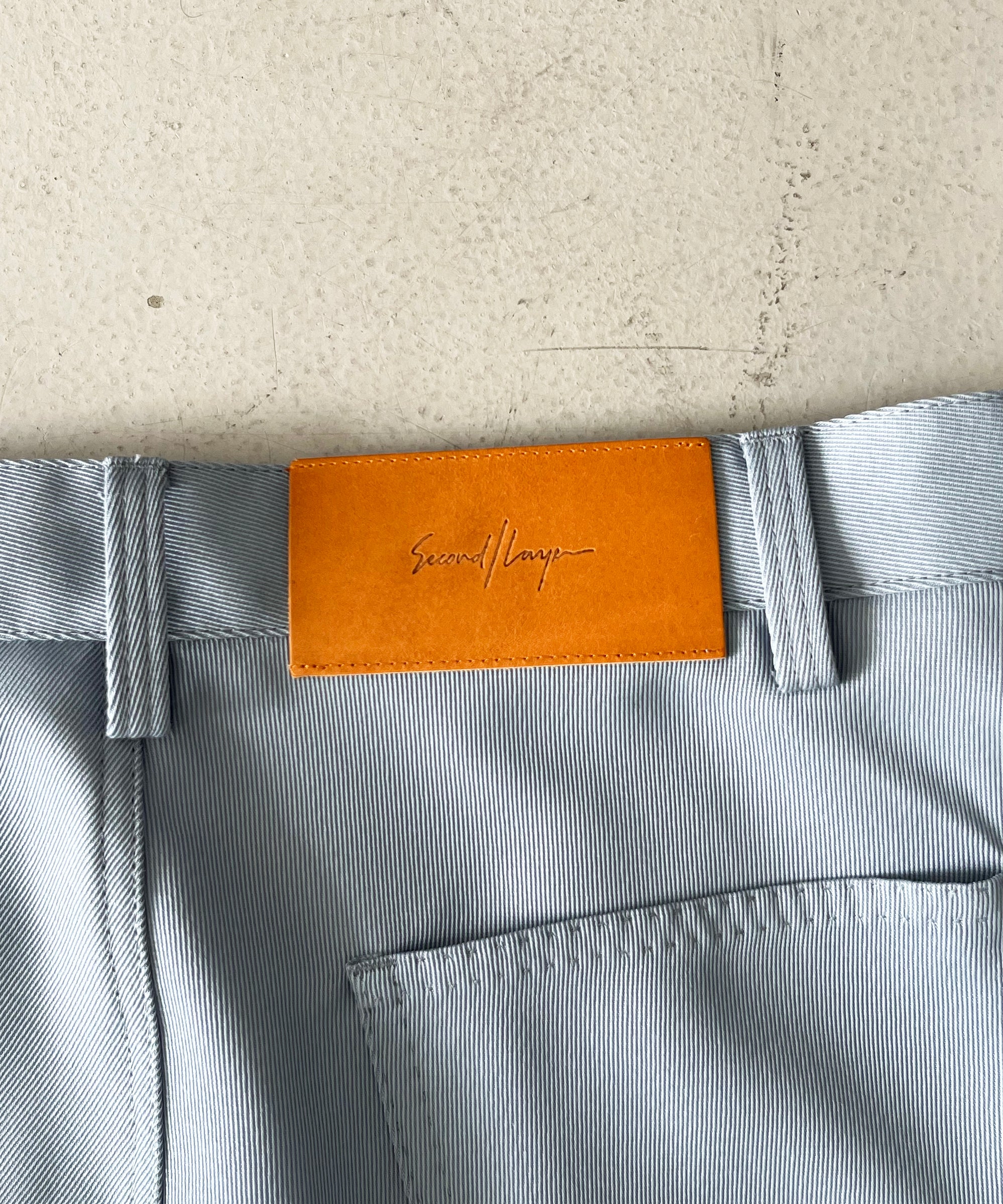 SECOND/LAYER Angel trousers "BROWN"
