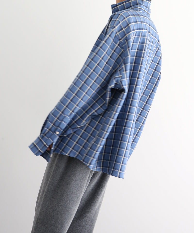 Baserange Claude shirt "EUREKA PLAID"