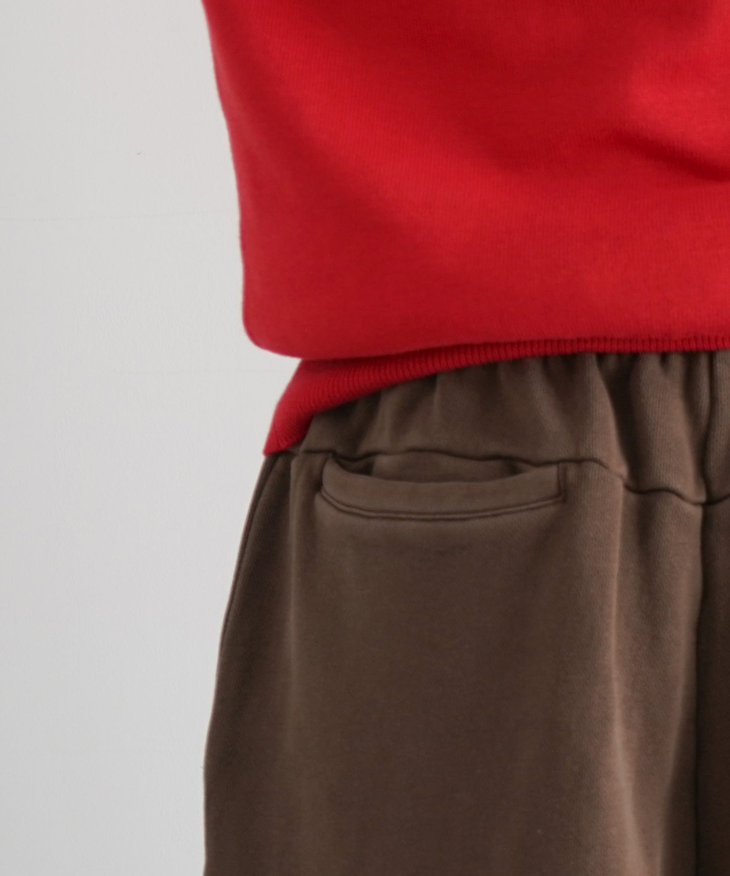 ENTIRE STUDIOS Full sweatpant "BRUNETTE"