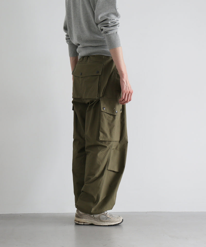 NEEDLES Field pant - cotton ripstop "A-OLIVE A"