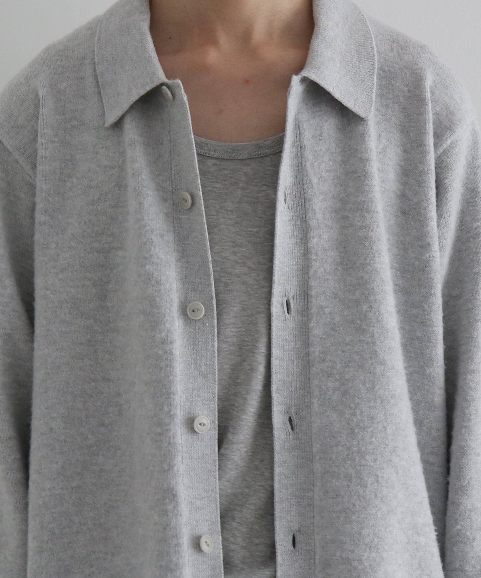 【Pre order】KAIKO Antistasic polo cardigan "L.FIGURE"