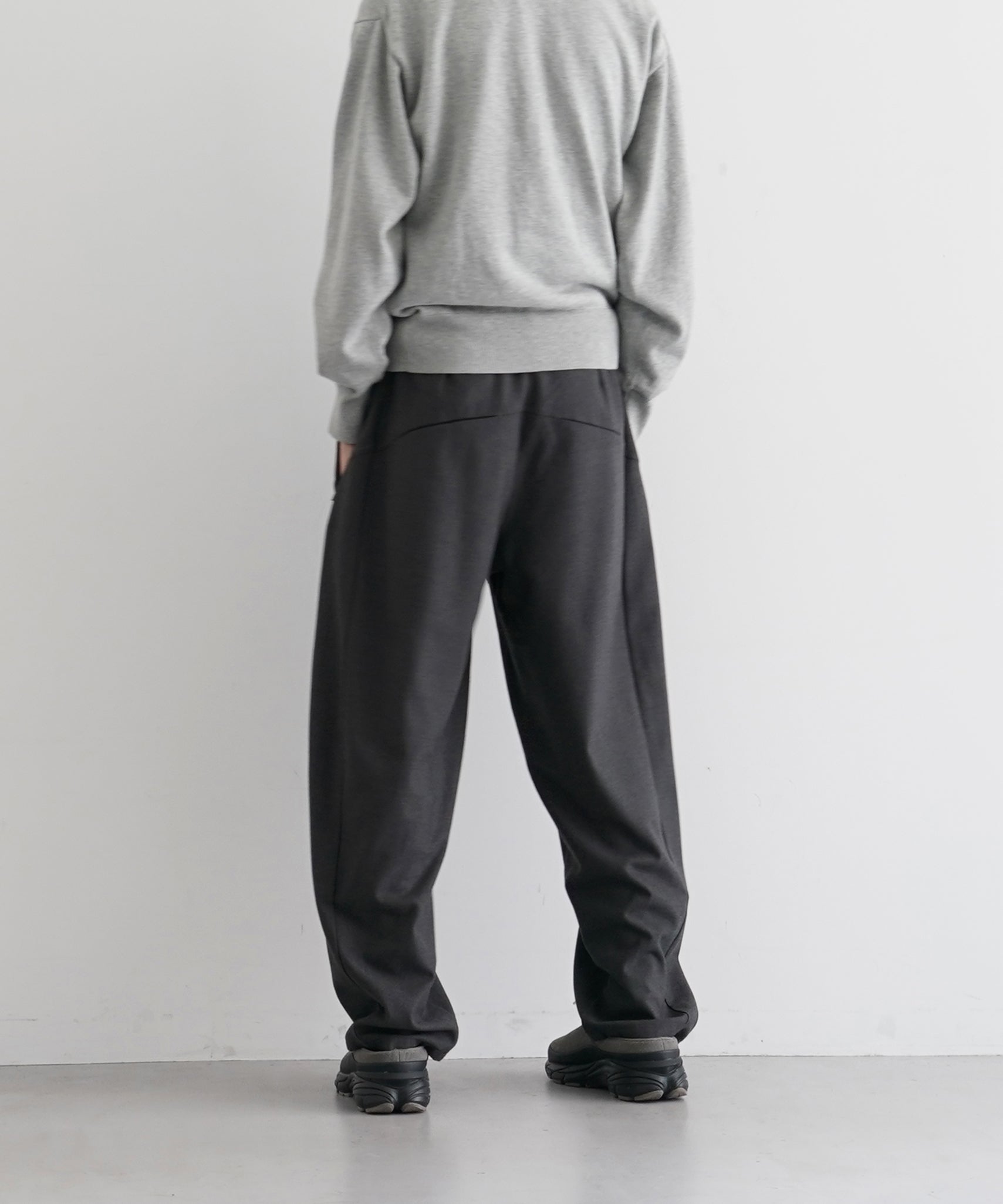 SAN SAN GEAR Wide pants "CHARCOAL"