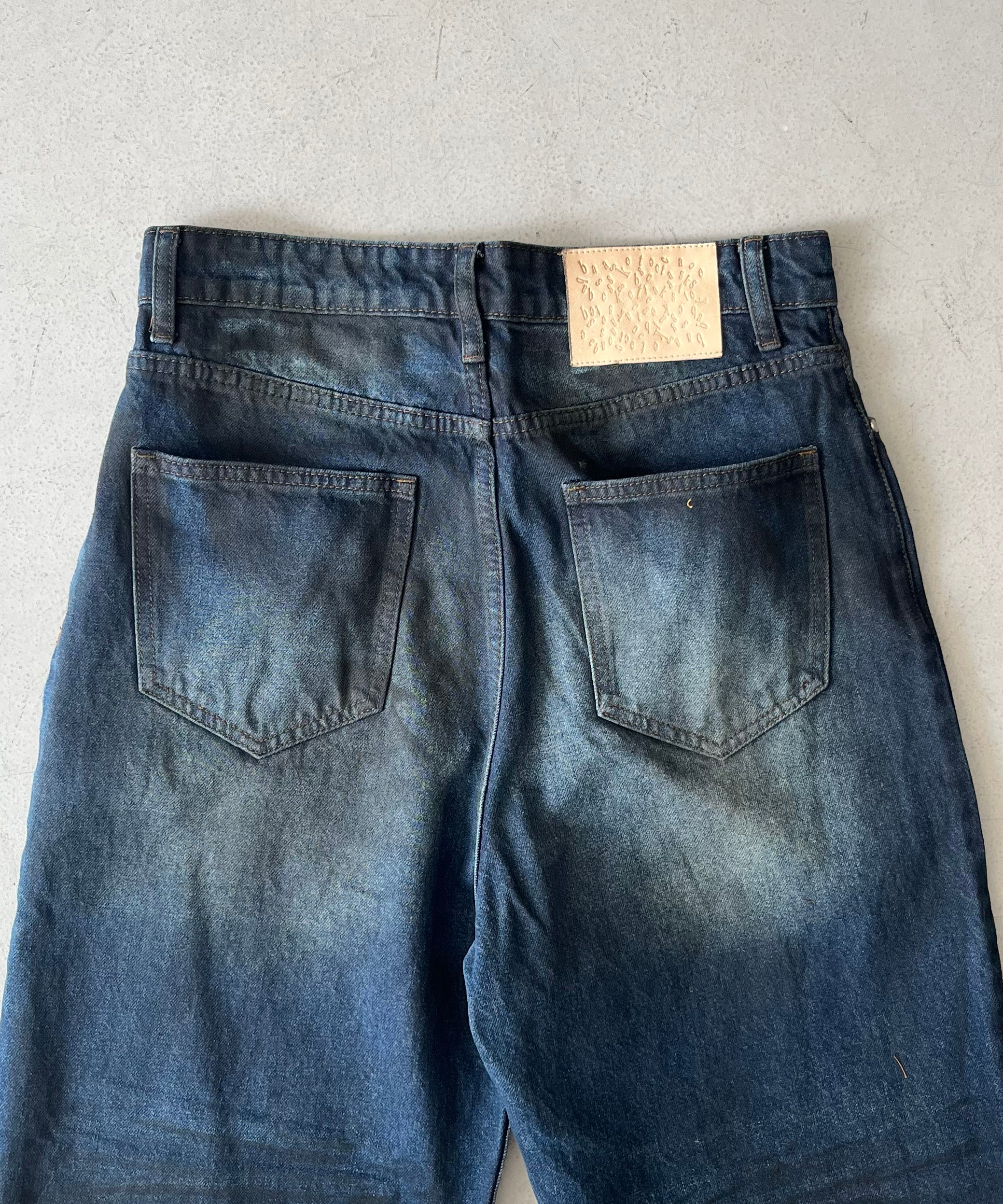 Basketcase【バスケットケース】lax baggy denim 