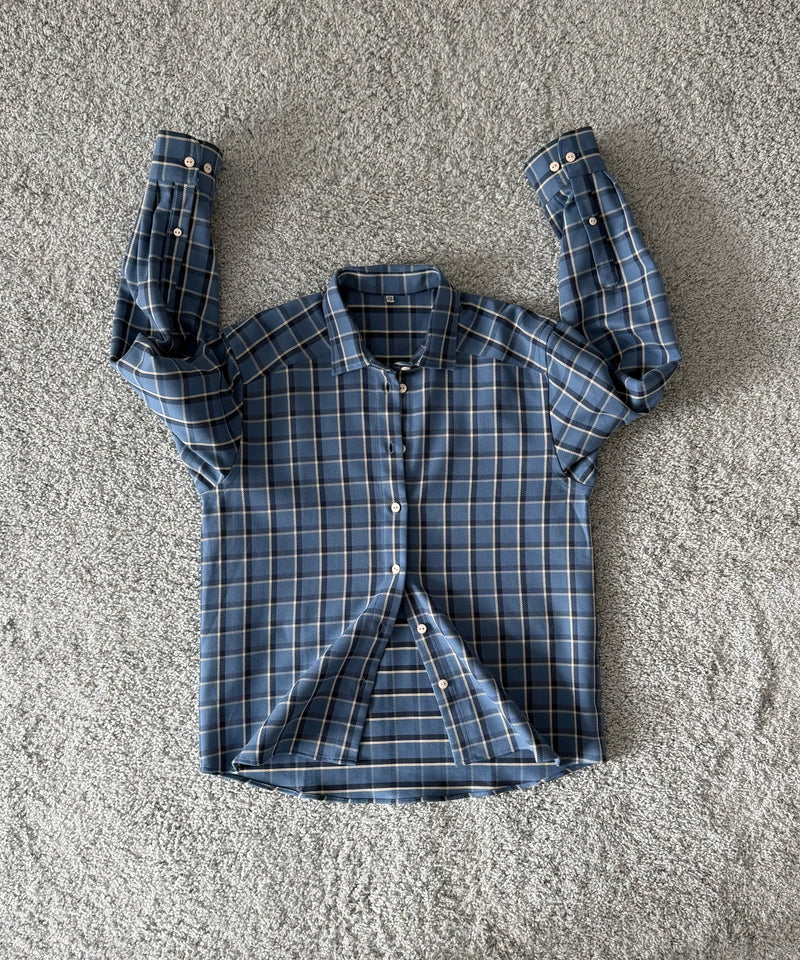 Baserange Bent shirt "EUREKA PLAID"