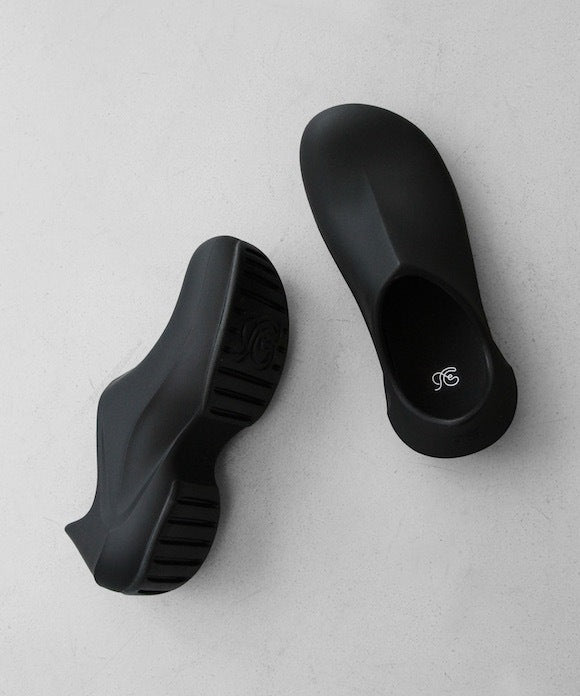 FAX COPY EXPRESS Shell Clog "CHARCOAL BLACK"