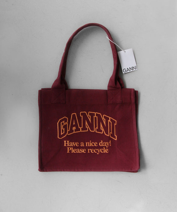 GANNI Large Easy Shopper Denim "DENIM"