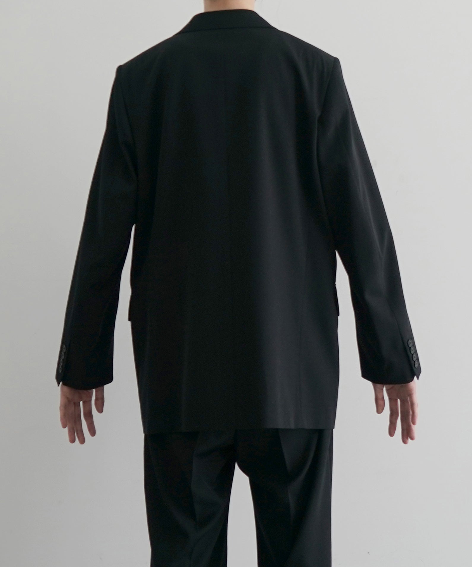 AURALEE Light wool max gabardine jacket "TOP BLACK"