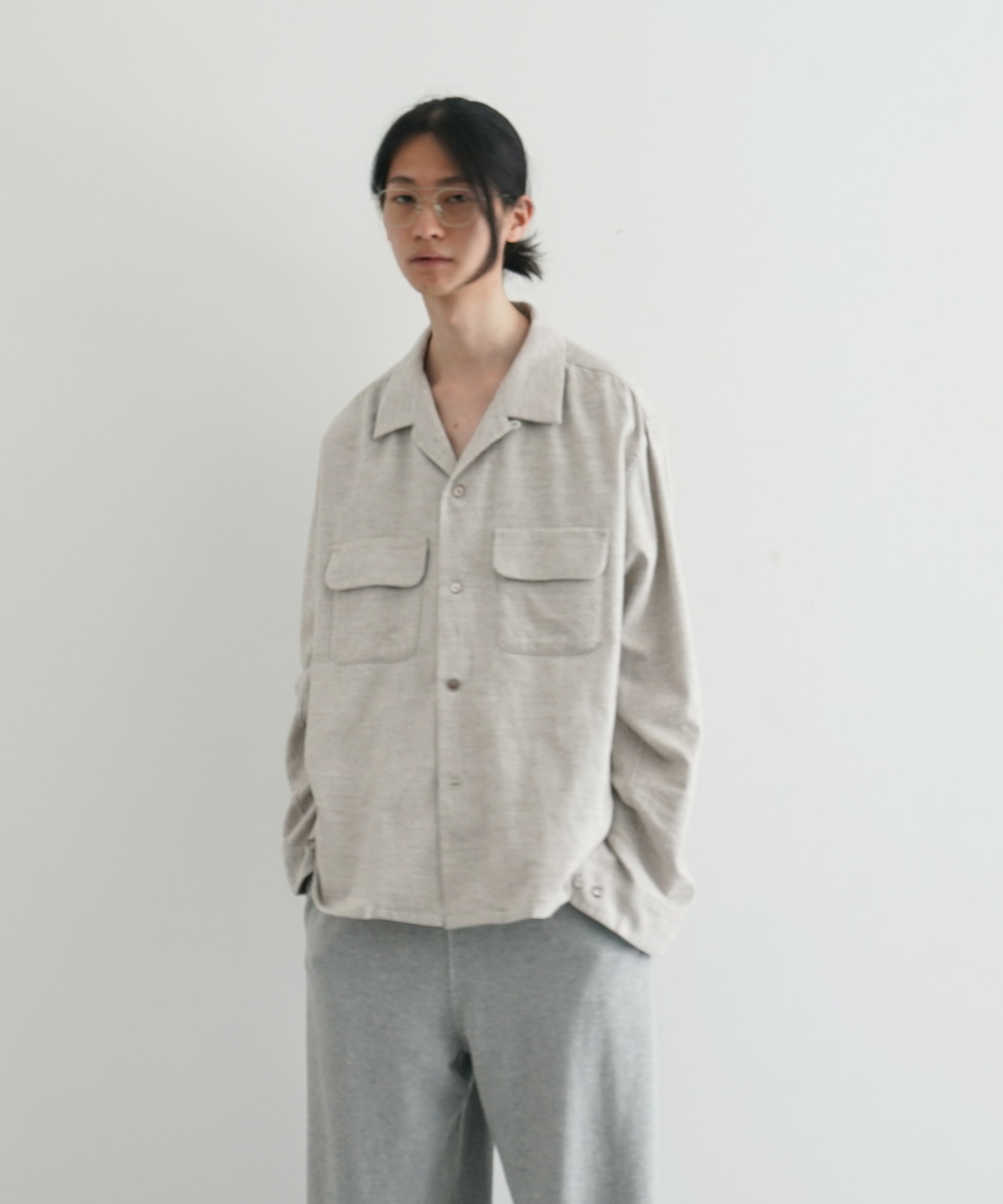 Unused フランネルシャツ UNUSED【アンユーズド】Us2526 flannel shirt 