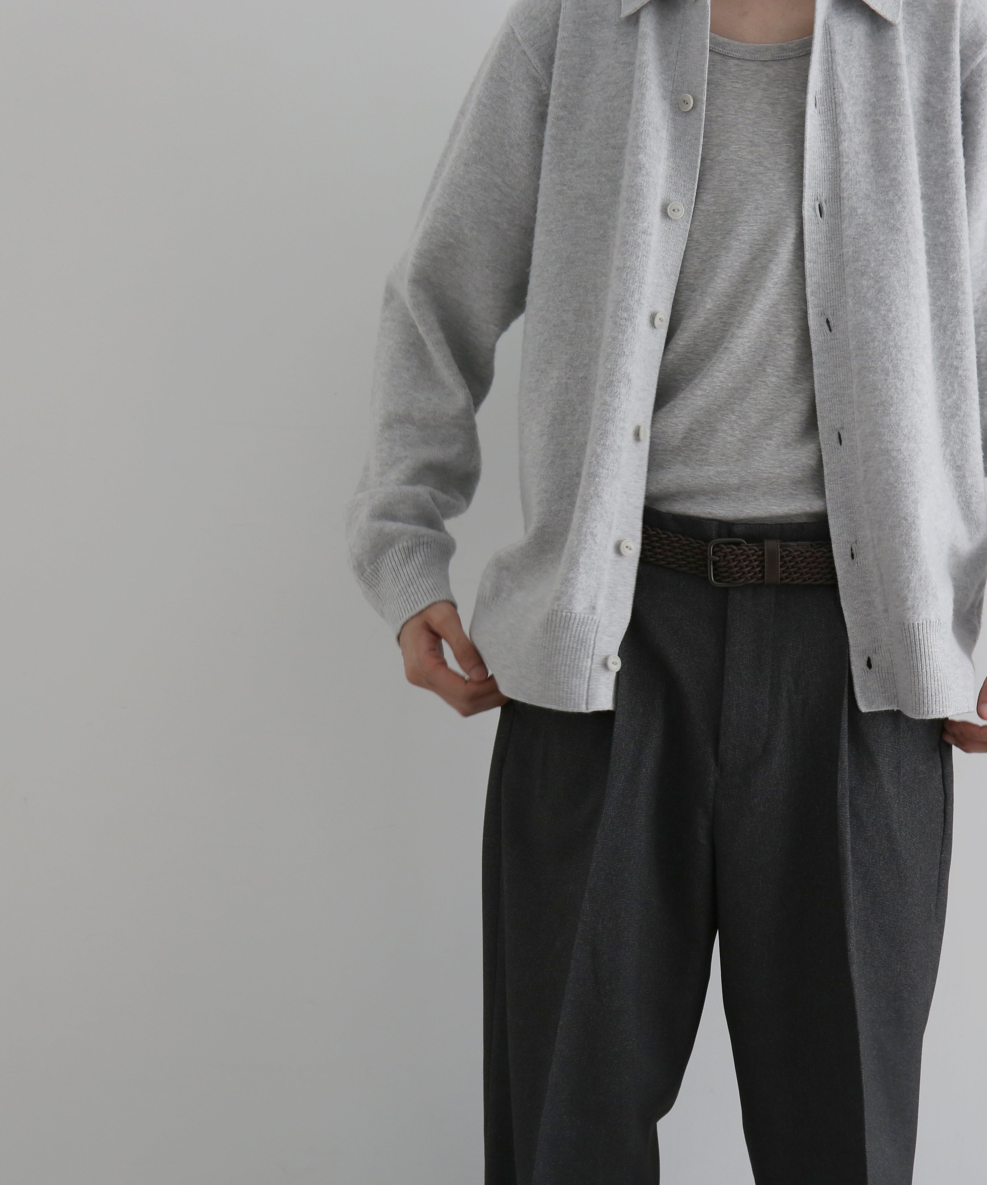 【Pre order】KAIKO Antistasic polo cardigan "L.FIGURE"