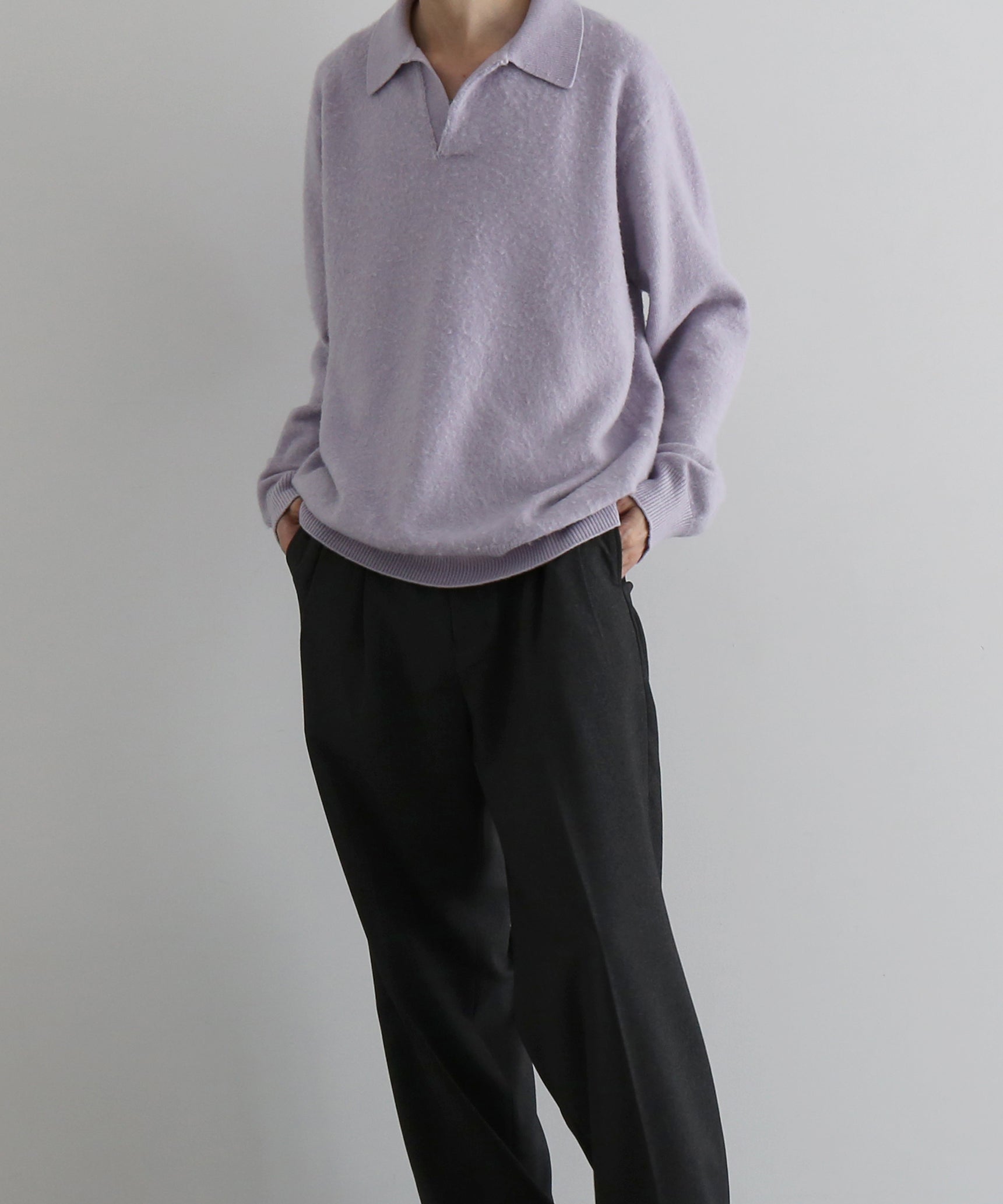 【Pre order】KAIKO Antistasic polo shirt "L.PURPLE"